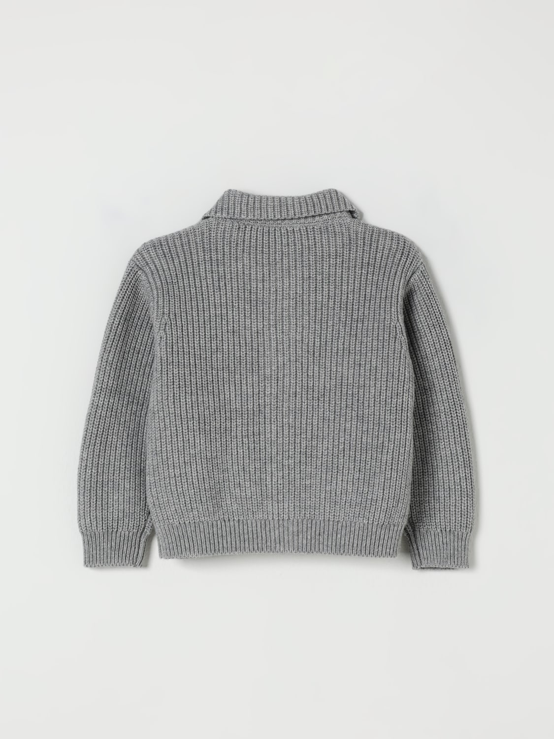 EMPORIO ARMANI SWEATER: Sweater kids Emporio Armani, Grey - Img 2