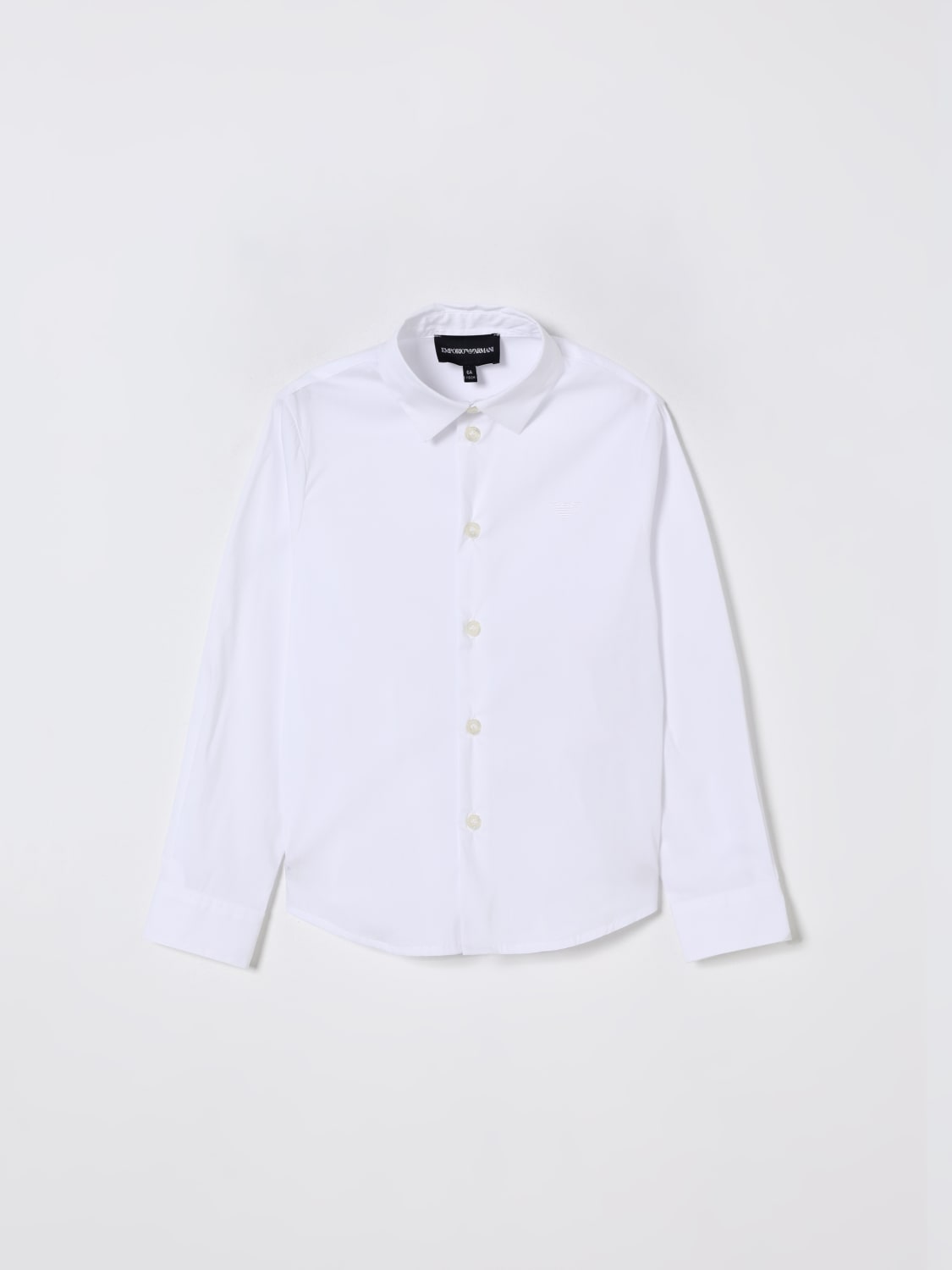 EMPORIO ARMANI SHIRT: Shirt kids Emporio Armani, White - Img 1