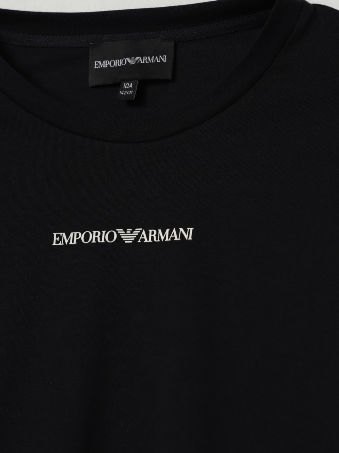 EMPORIO ARMANI T-SHIRT: T-shirt kids Emporio Armani, Blue - Img 3