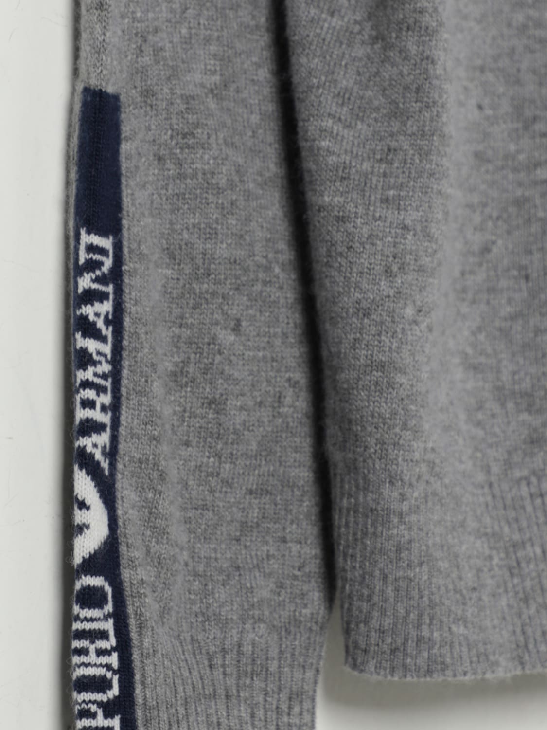 EMPORIO ARMANI SWEATER: Sweater kids Emporio Armani, Grey - Img 3
