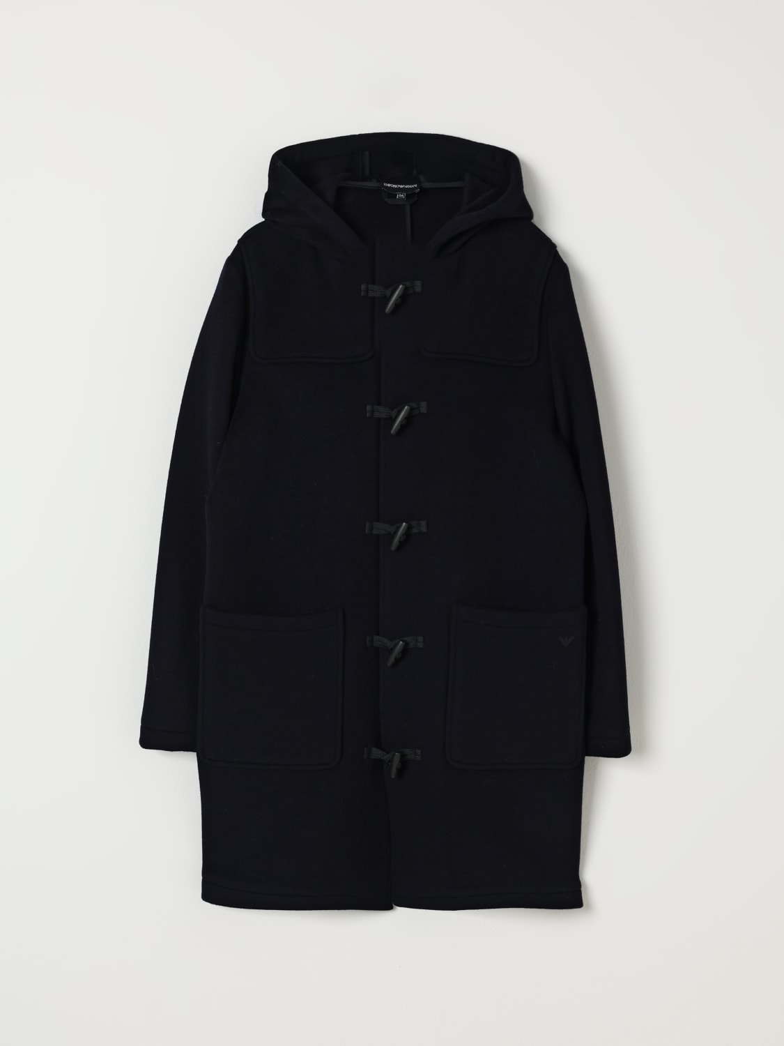 EMPORIO ARMANI MANTEAU: Manteau enfant Emporio Armani, Bleu Marine - Img 1