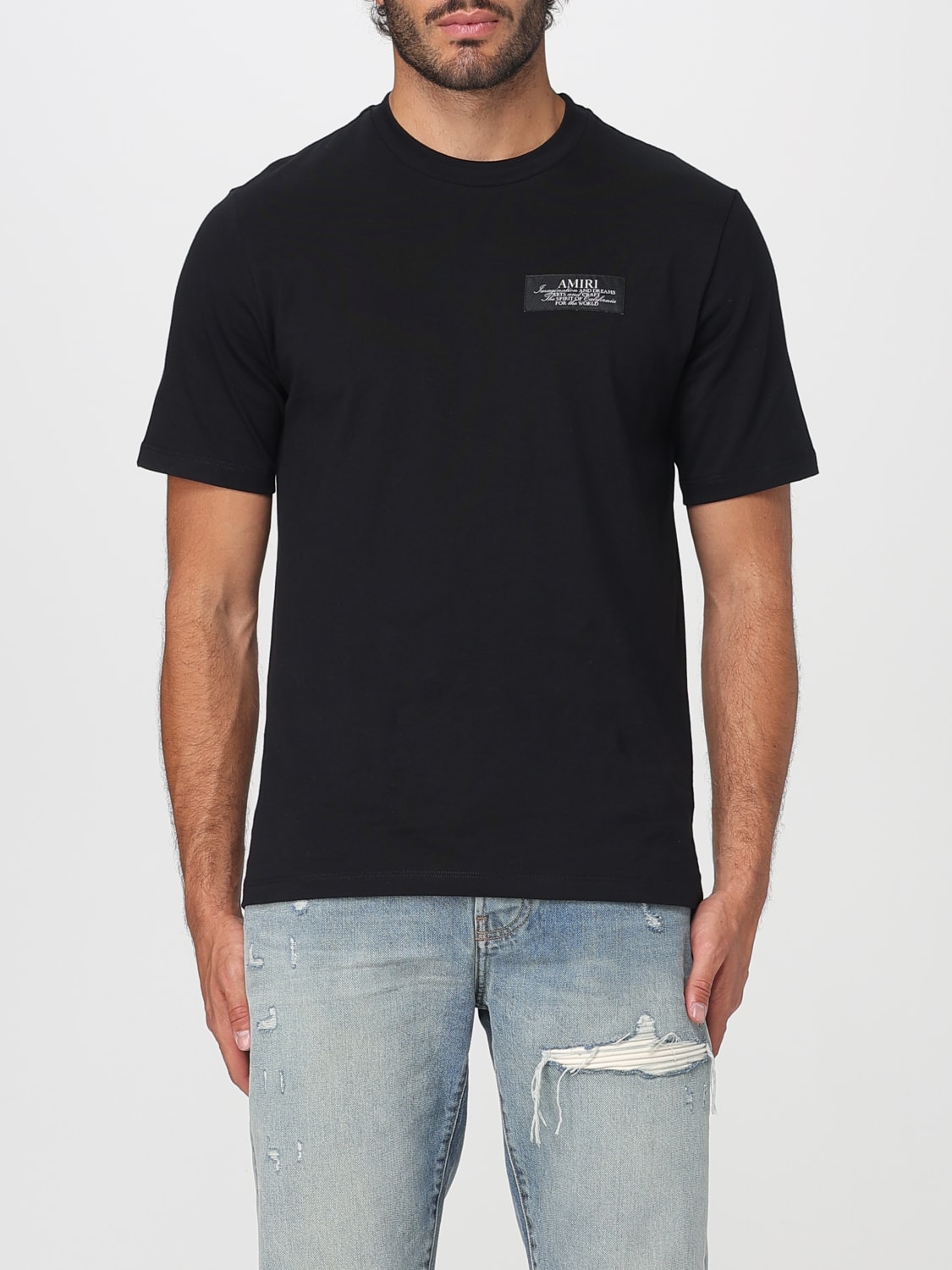 AMIRI T-SHIRT: T-shirt men Amiri, Black - Img 1