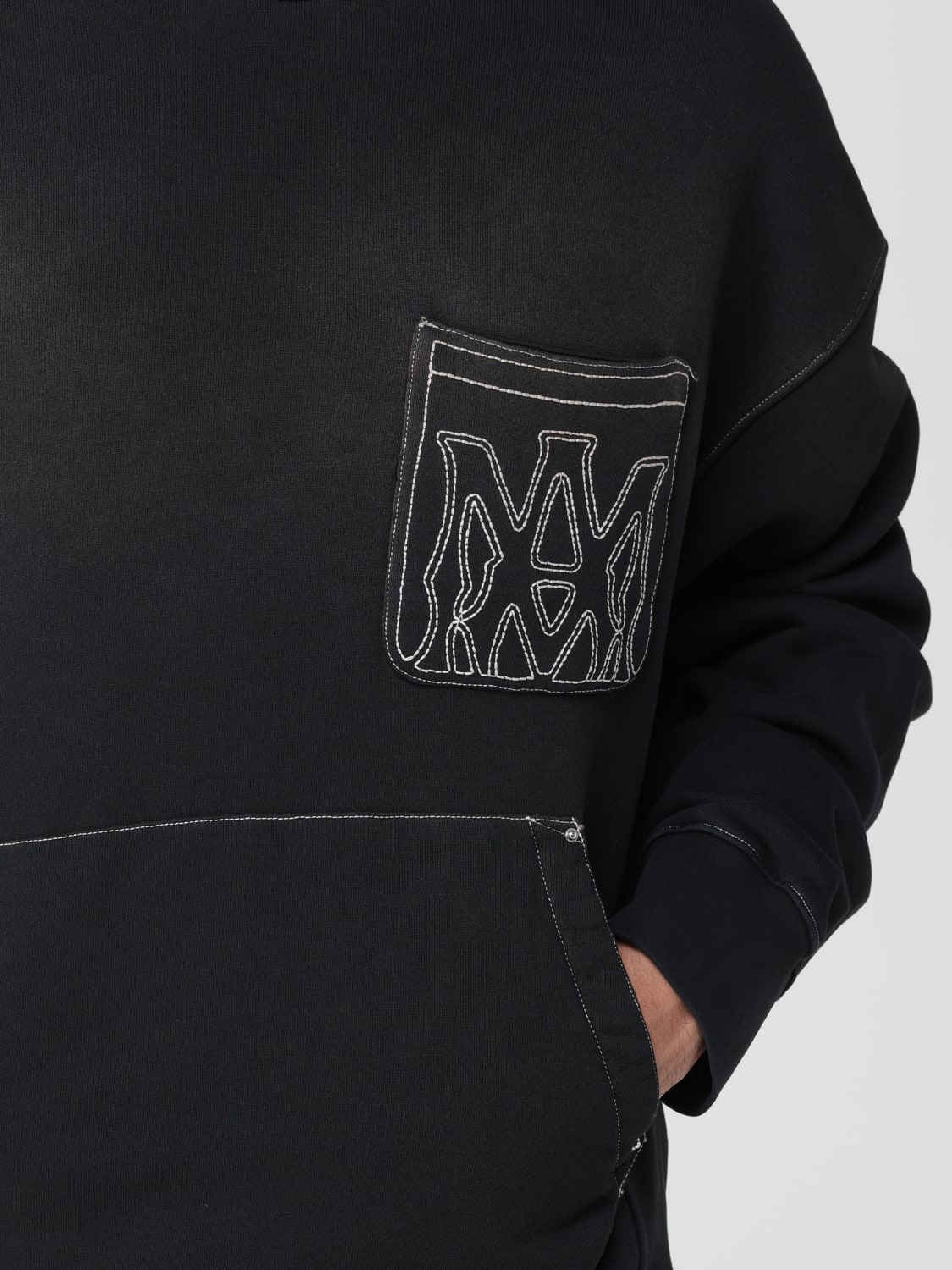 AMIRI SUDADERA: Sudadera hombre Amiri, Negro - Img 5