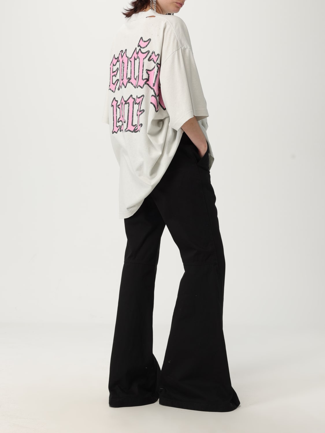 BALENCIAGA БРЮКИ: Брюки Женское Balenciaga, Черный - Img 2