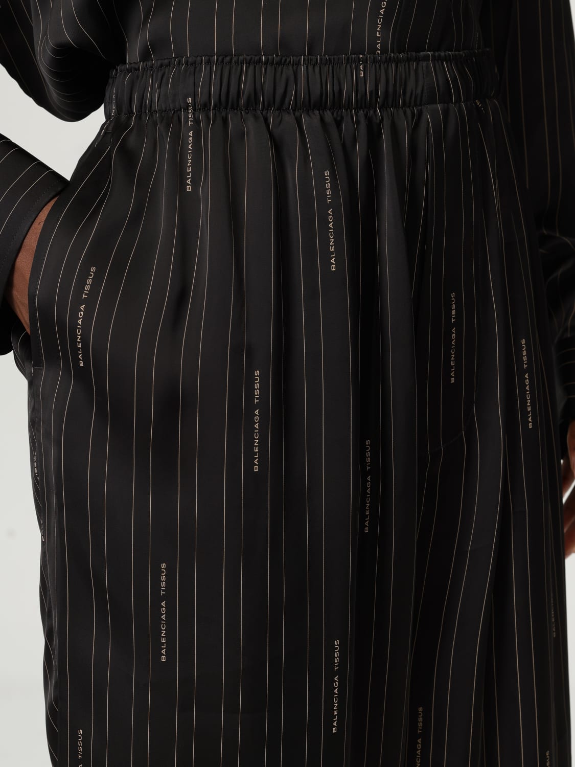 BALENCIAGA PANTS: Pants woman Balenciaga, Black - Img 5