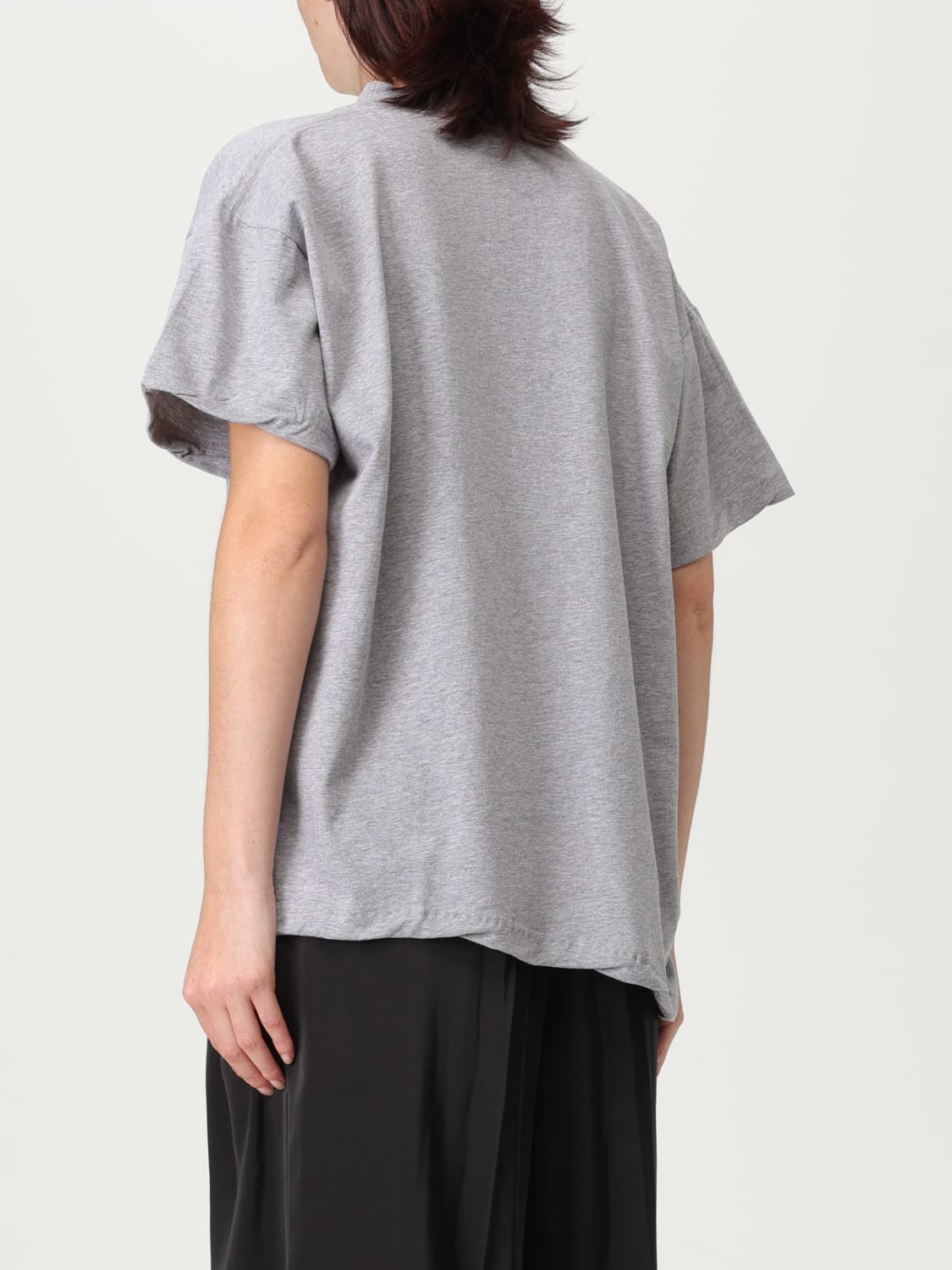 BALENCIAGA T-SHIRT: T-shirt woman Balenciaga, Grey - Img 3