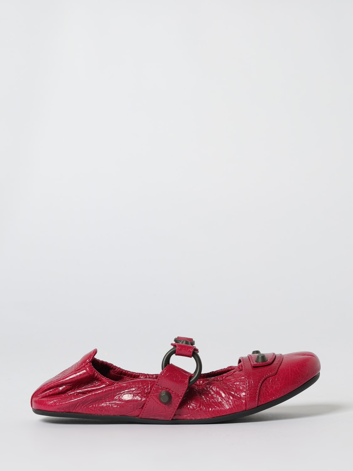 BALENCIAGA BALLET FLAT: Shoes woman Balenciaga, Red - Img 1