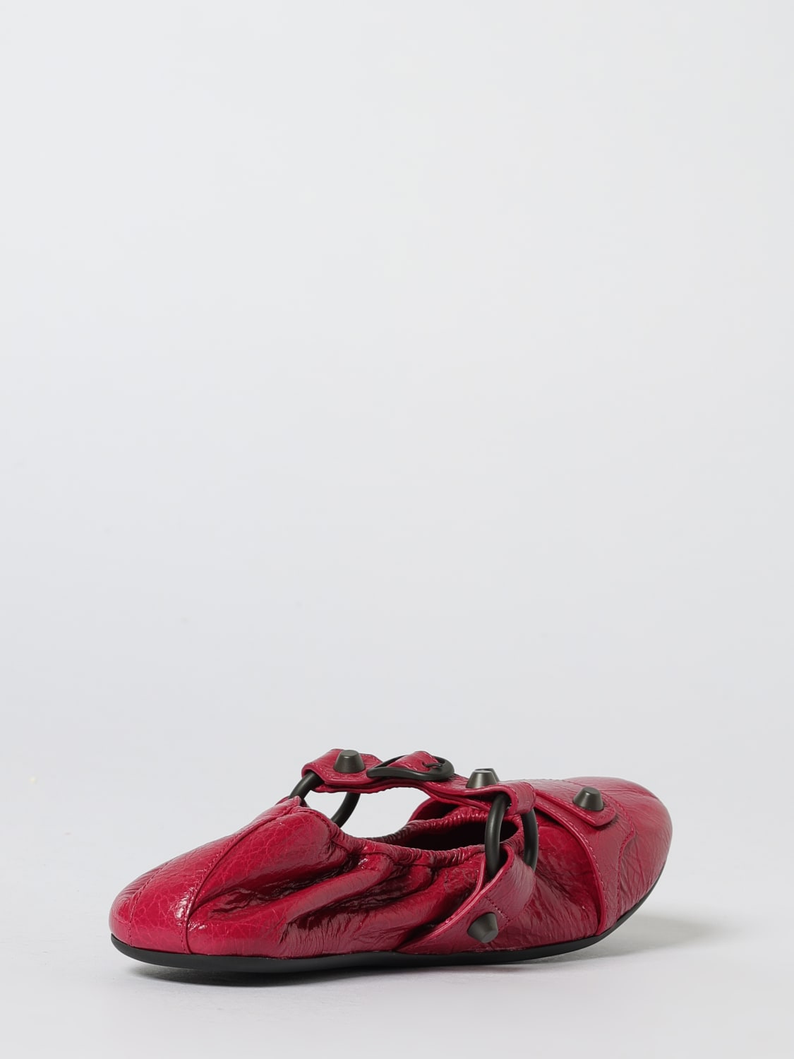 BALENCIAGA BALLET FLAT: Shoes woman Balenciaga, Red - Img 3