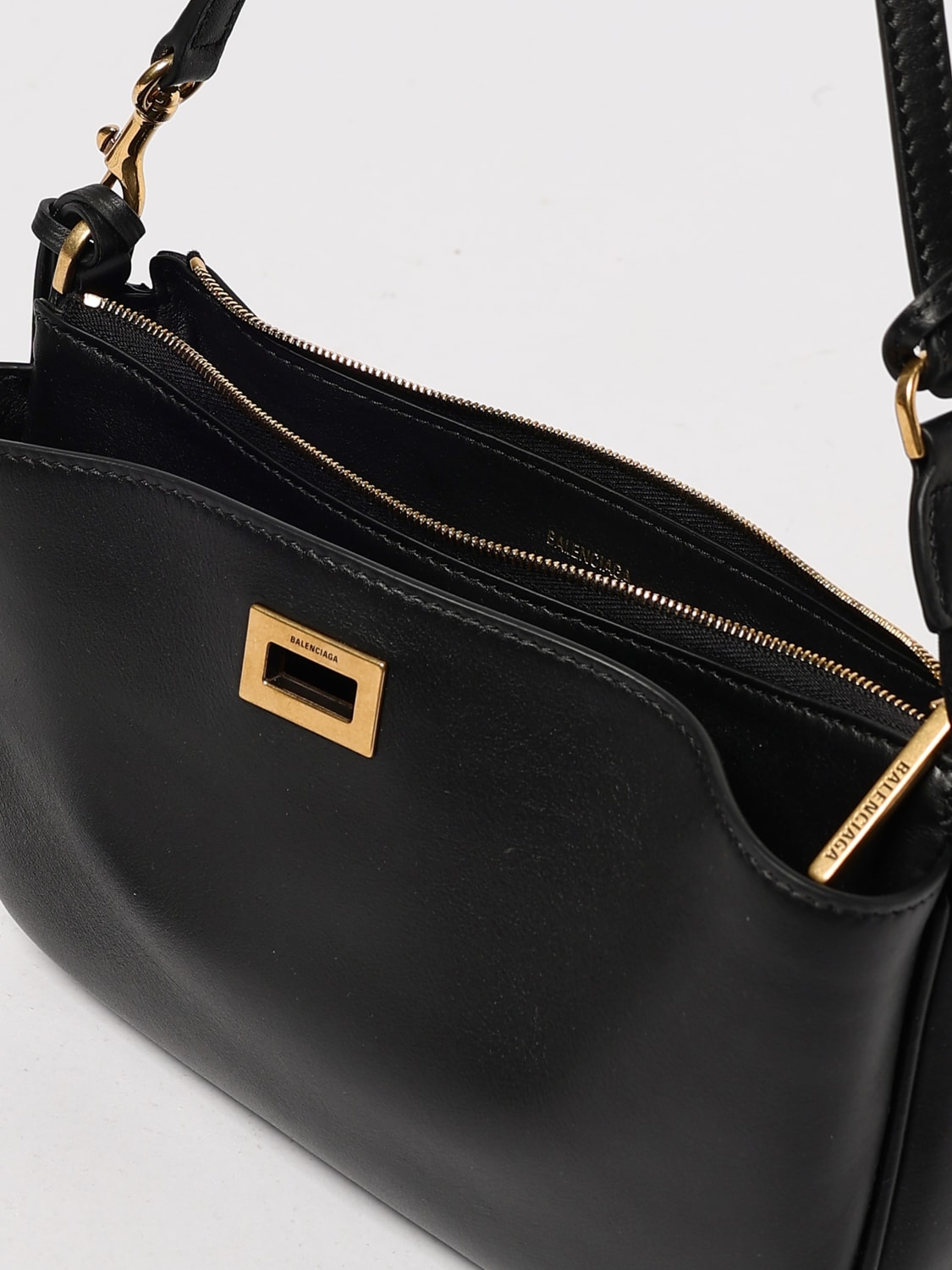 BALENCIAGA MINI BAG: Shoulder bag woman Balenciaga, Black - Img 5