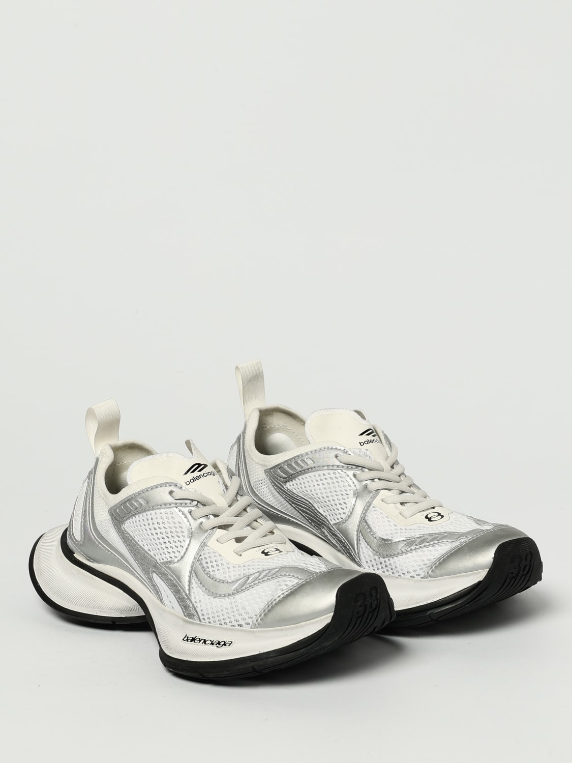 BALENCIAGA SNEAKERS: Sneakers woman Balenciaga, White - Img 2
