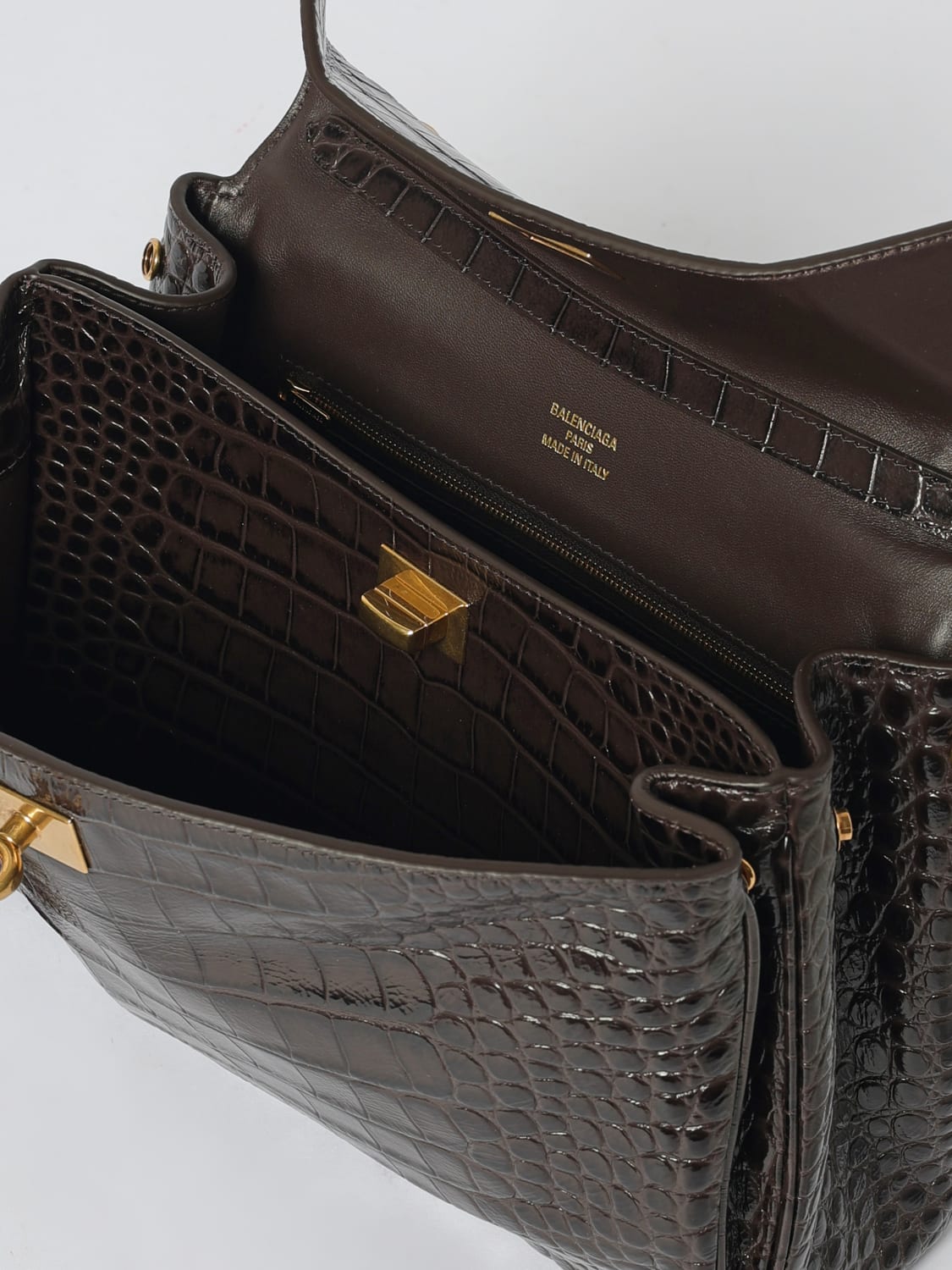 BALENCIAGA SHOULDER BAG: Shoulder bag woman Balenciaga, Coffee - Img 5