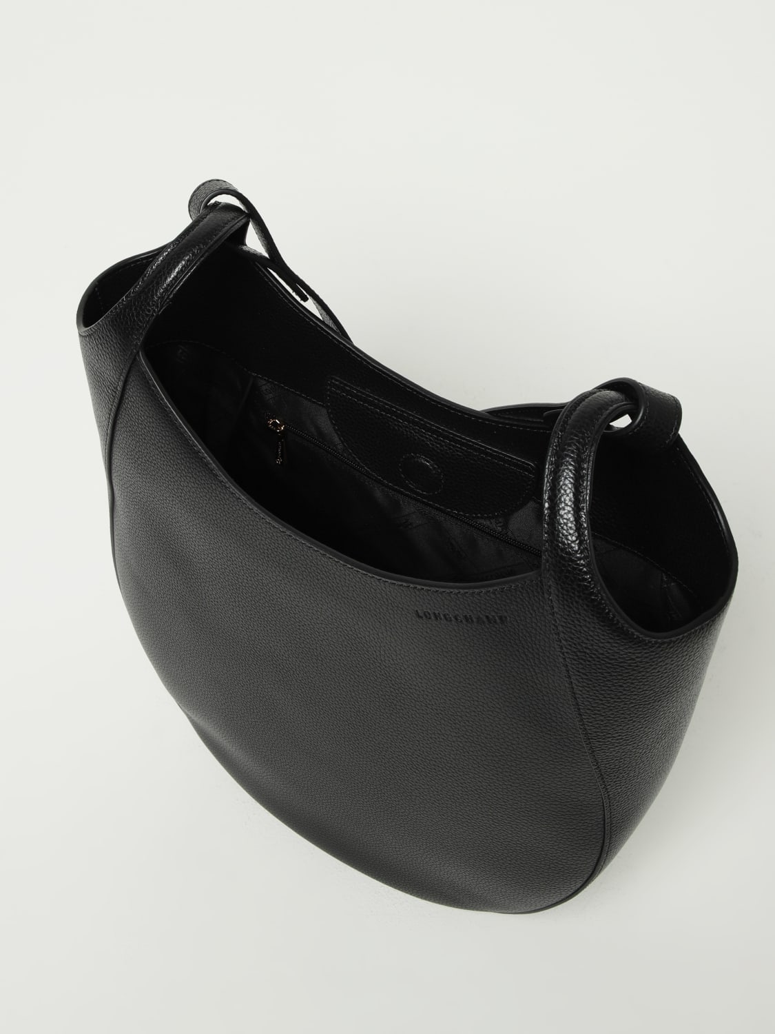 LONGCHAMP SHOULDER BAG: Shoulder bag woman Longchamp, Black - Img 3