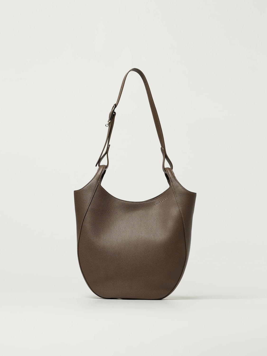 LONGCHAMP SHOULDER BAG: Shoulder bag woman Longchamp, Dove Grey - Img 1