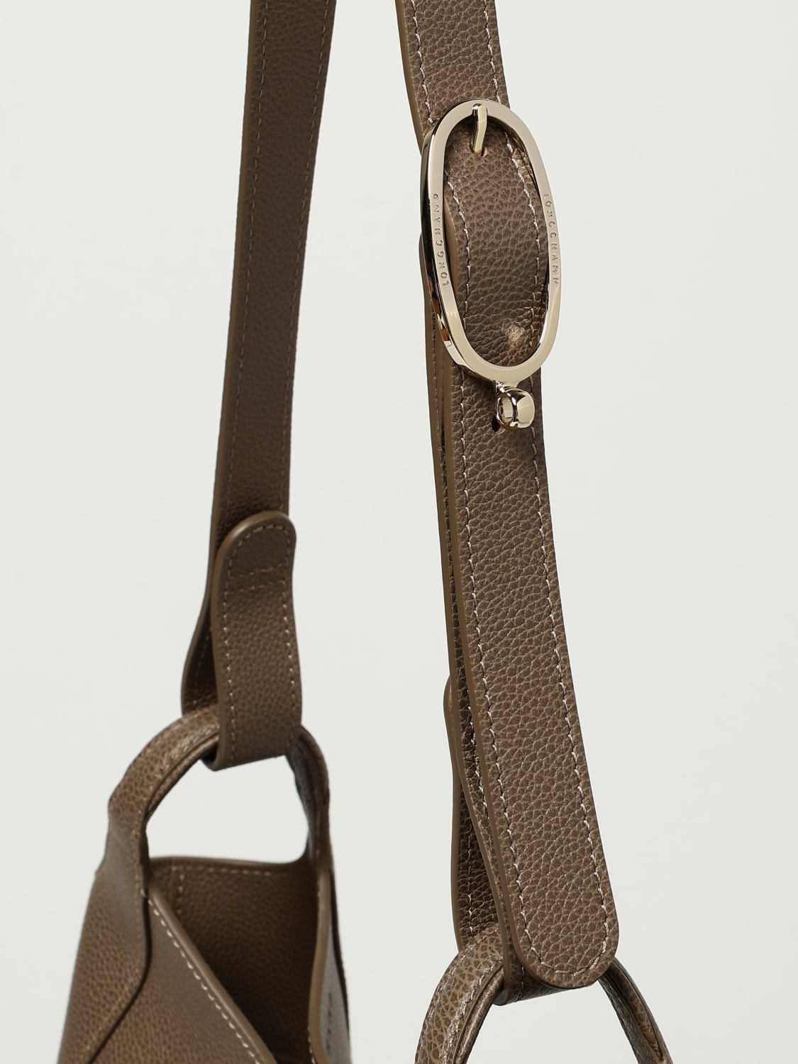 LONGCHAMP SHOULDER BAG: Shoulder bag woman Longchamp, Dove Grey - Img 3