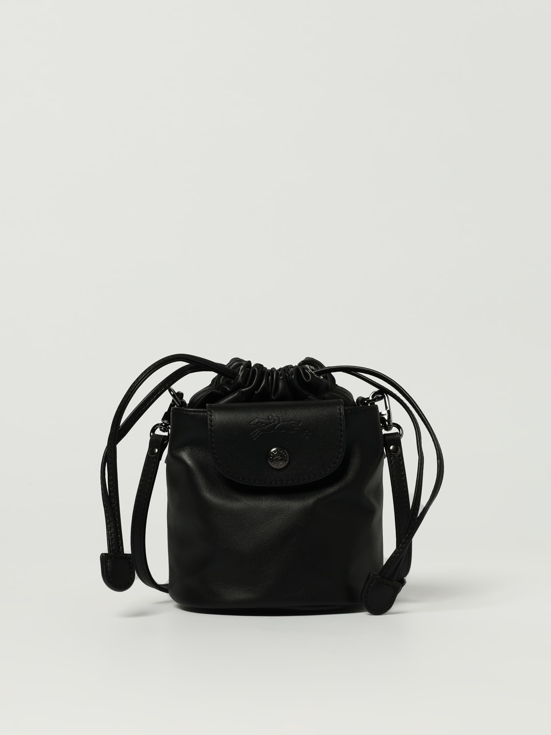 LONGCHAMP MINI SAC: Sac porté épaule femme Longchamp, Noir - Img 1