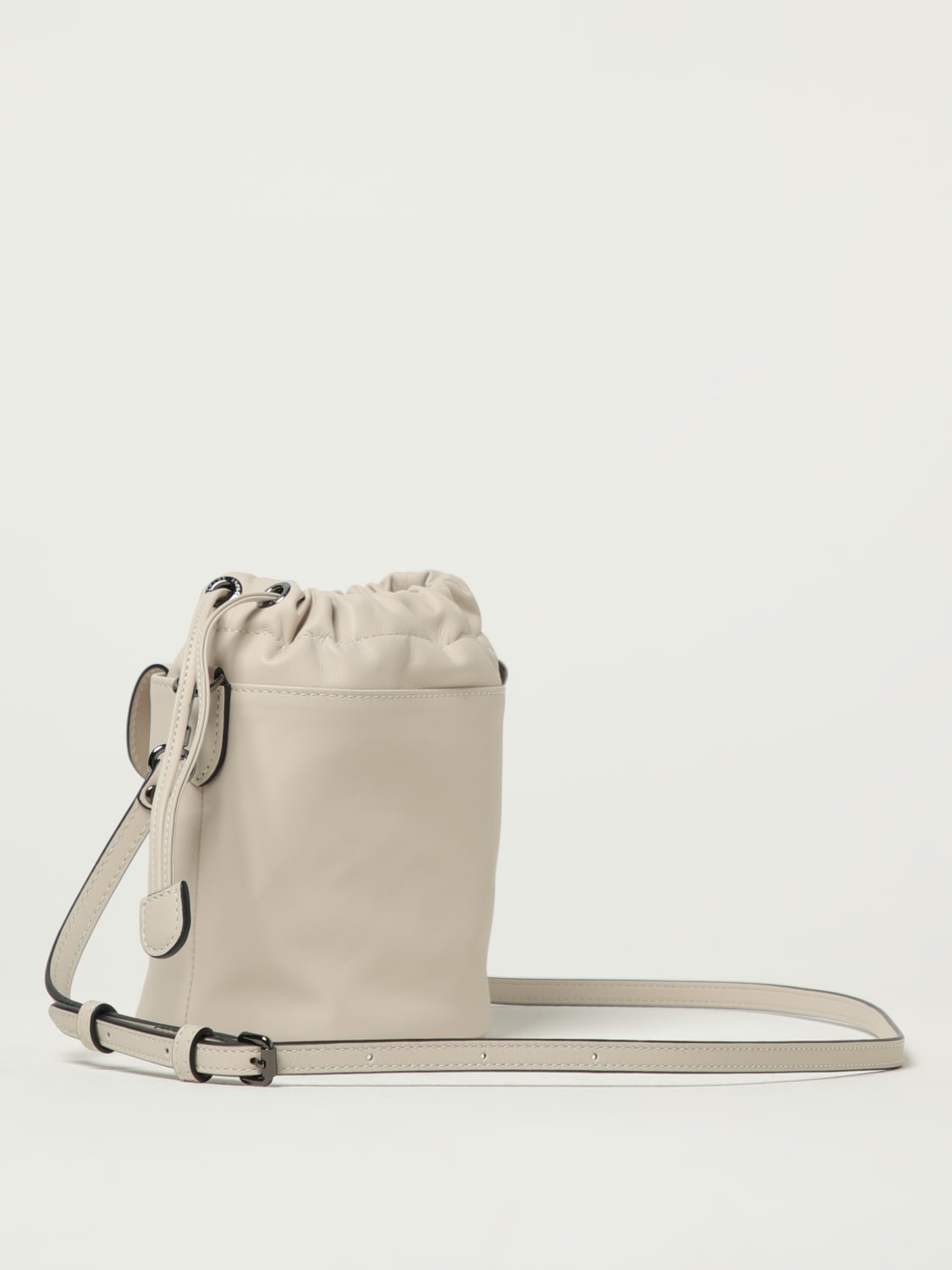 LONGCHAMP MINI BAG: Shoulder bag woman Longchamp, Ivory - Img 2