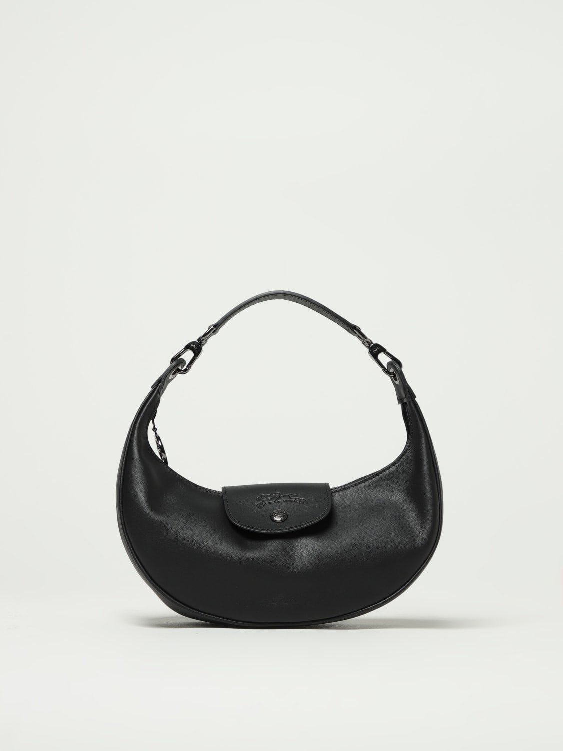 LONGCHAMP SHOULDER BAG: Shoulder bag woman Longchamp, Black - Img 1