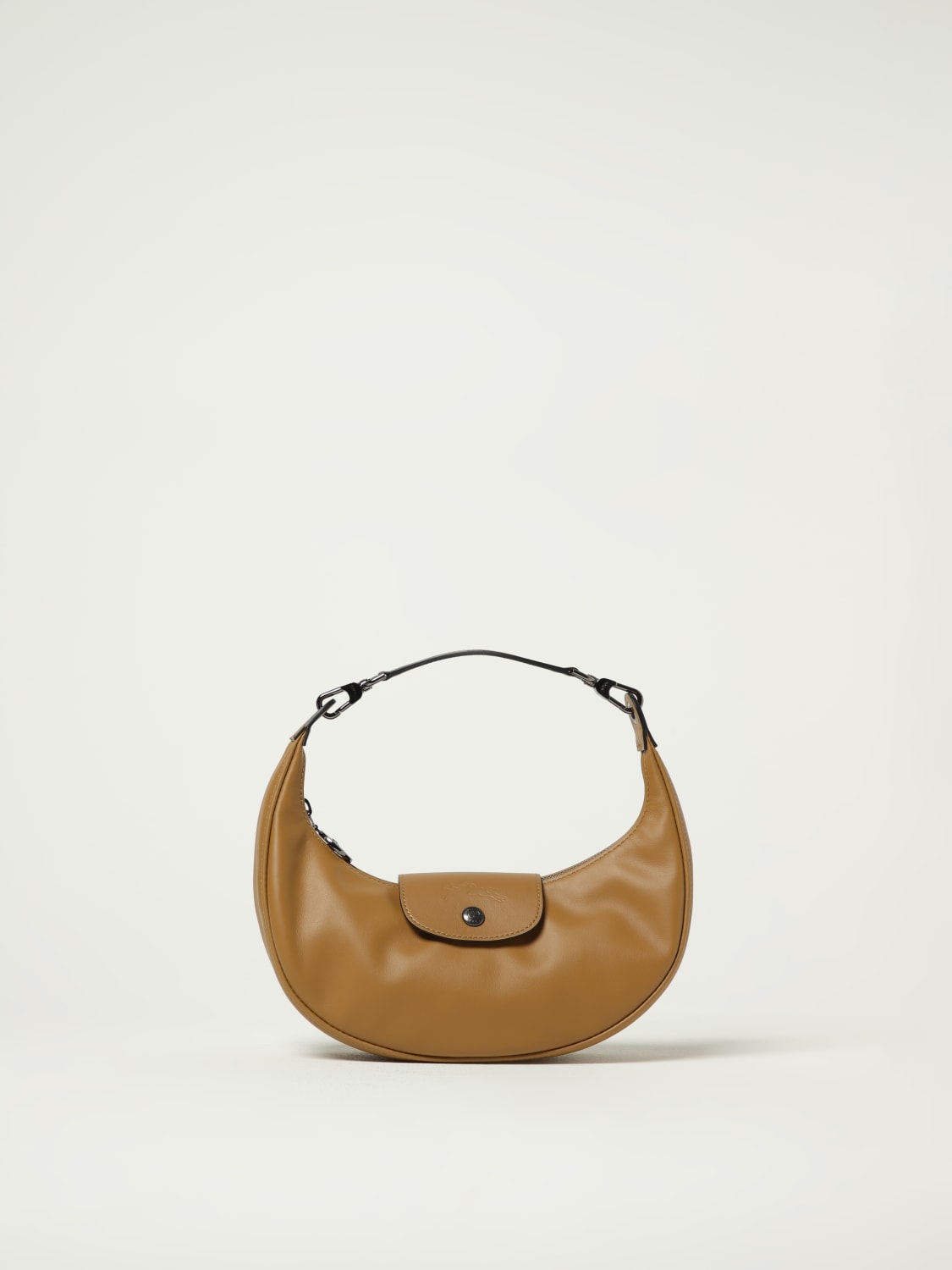 LONGCHAMP SHOULDER BAG: Shoulder bag woman Longchamp, Tobacco - Img 1