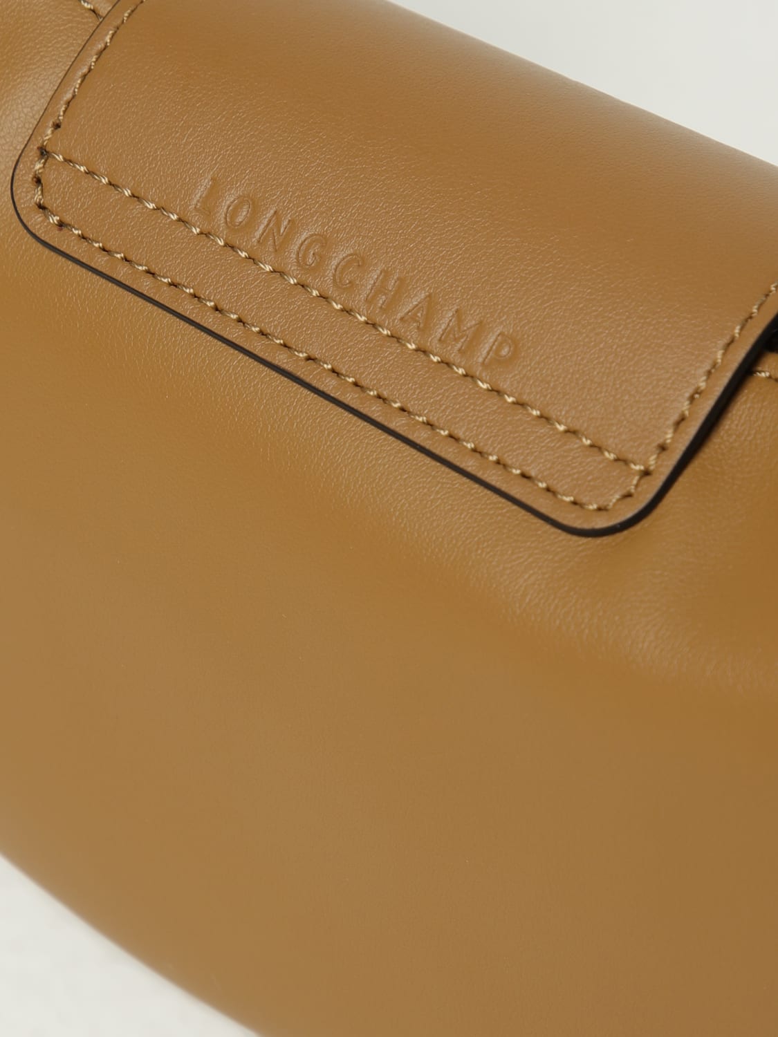 LONGCHAMP SHOULDER BAG: Shoulder bag woman Longchamp, Tobacco - Img 3