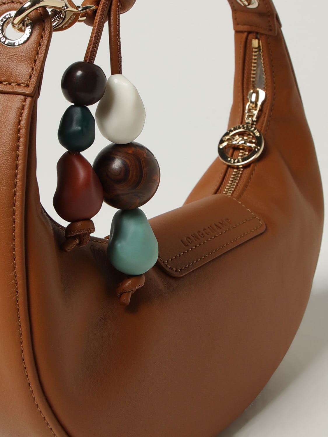 LONGCHAMP SHOULDER BAG: Shoulder bag woman Longchamp, Leather - Img 3