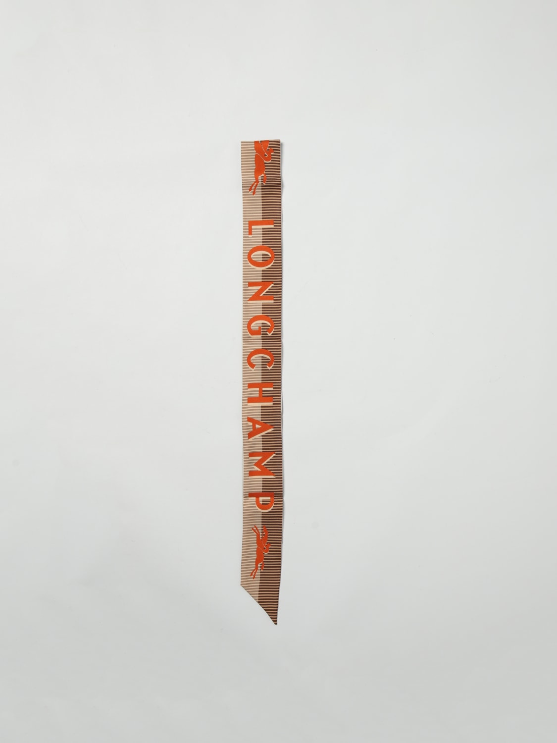 LONGCHAMP SEIDENTUCH: Seidentuch damen Longchamp, Ivory - Img 1