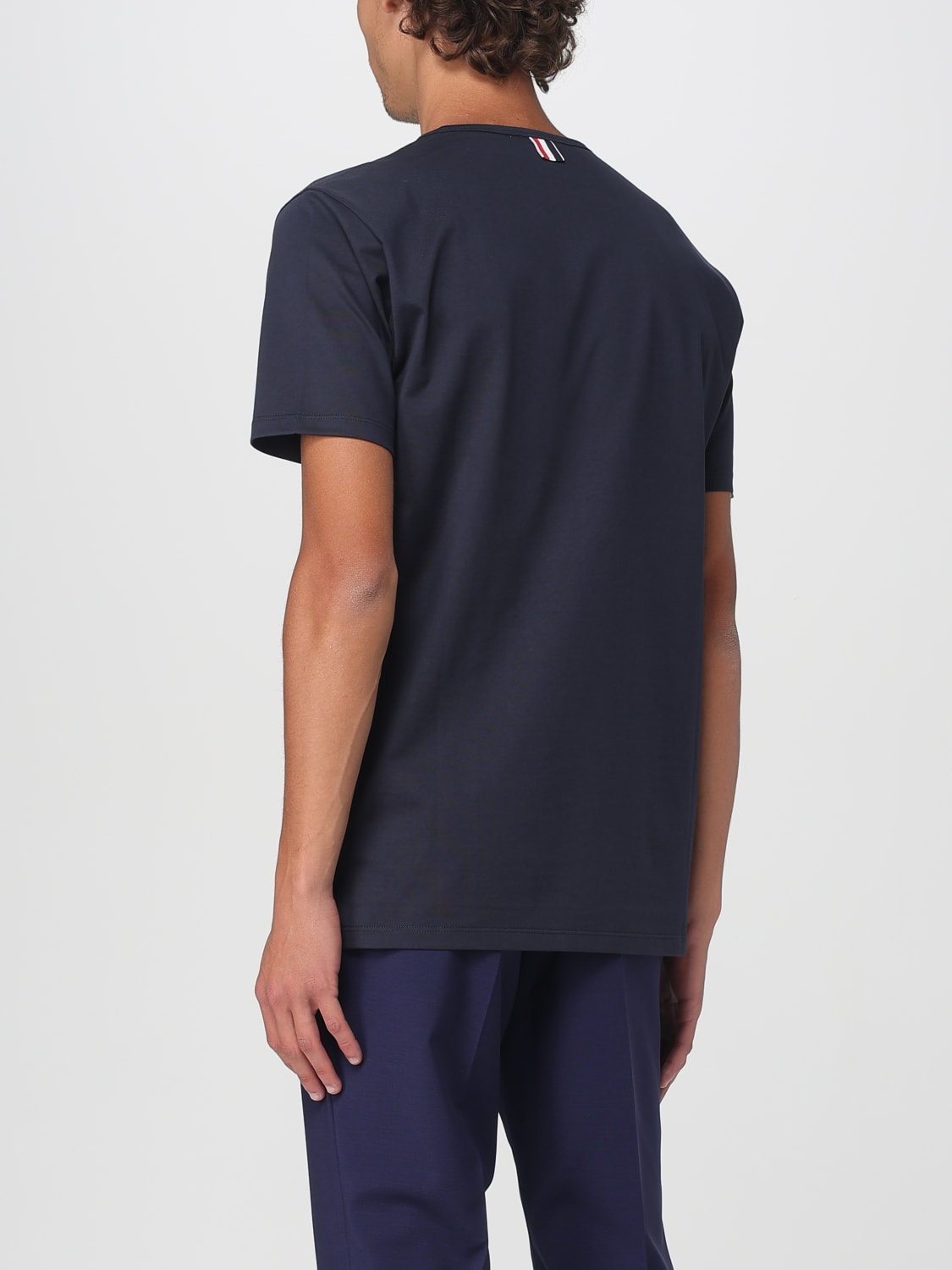 THOM BROWNE T-SHIRT: T-shirt men Thom Browne, Navy - Img 3