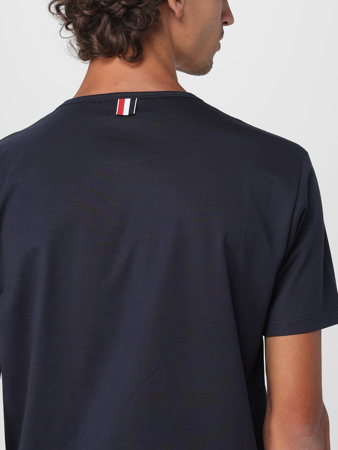 THOM BROWNE T-SHIRT: T-shirt men Thom Browne, Navy - Img 5