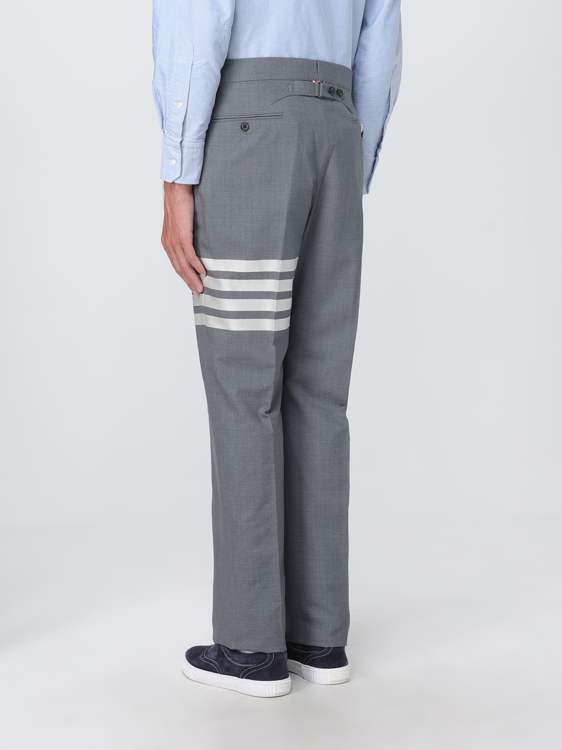THOM BROWNE HOSE: Hose herren Thom Browne, Grau - Img 3