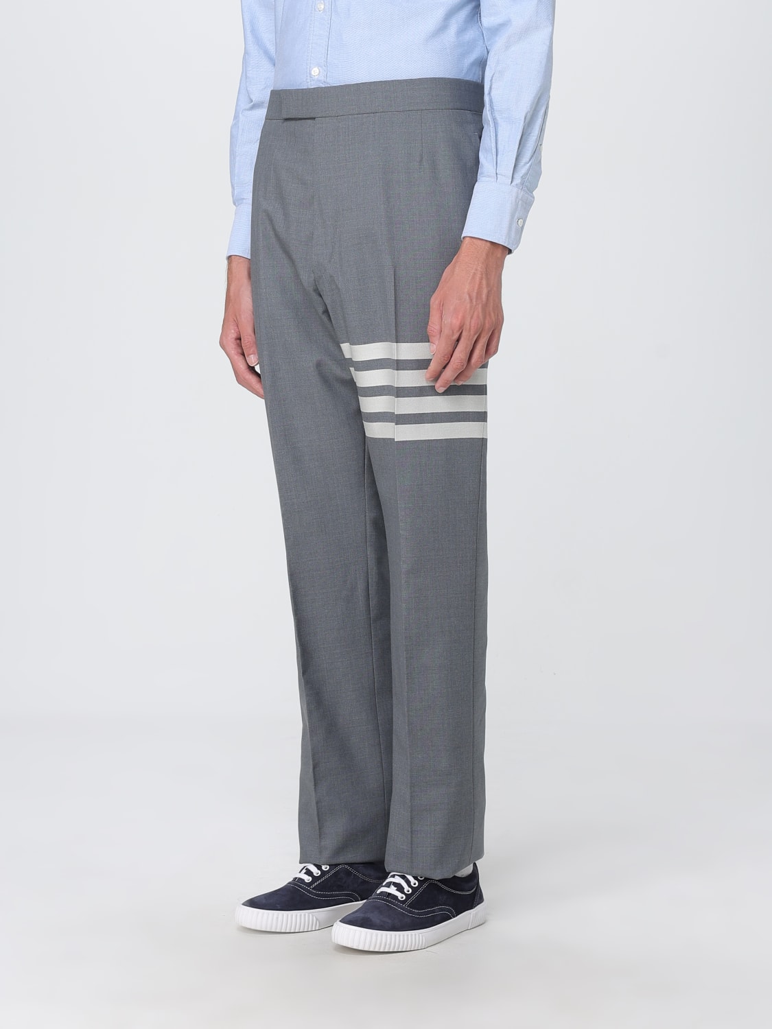 THOM BROWNE HOSE: Hose herren Thom Browne, Grau - Img 4