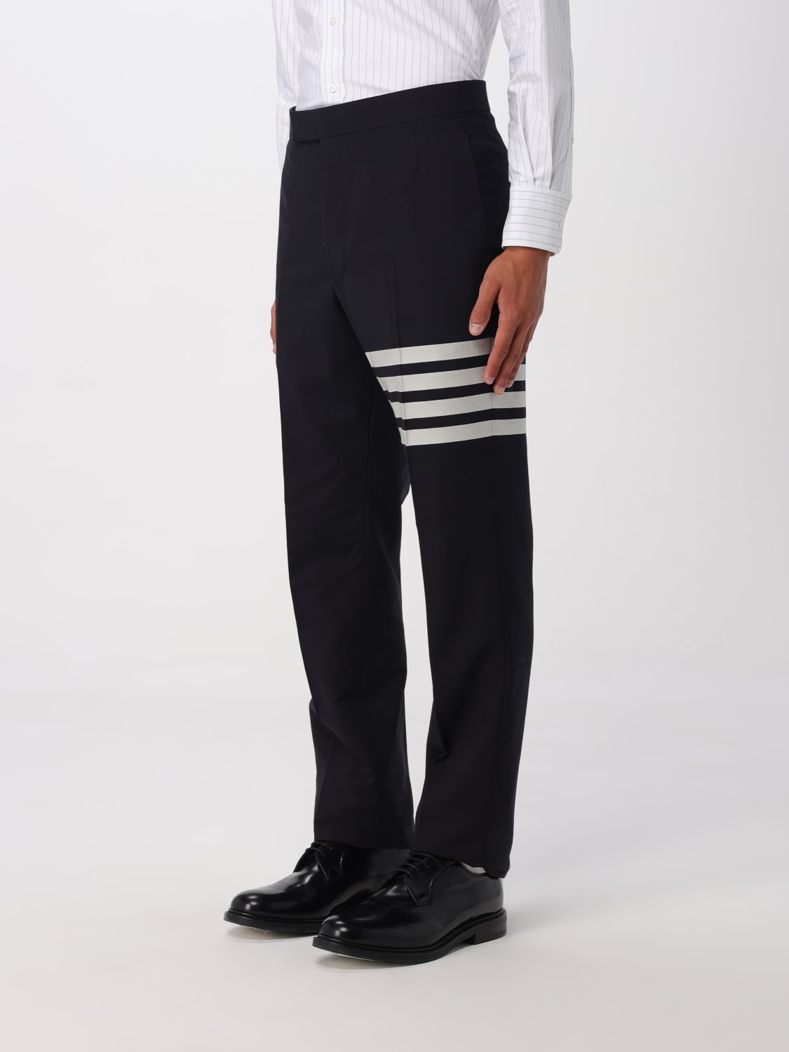 THOM BROWNE PANTS: Pants men Thom Browne, Navy - Img 4