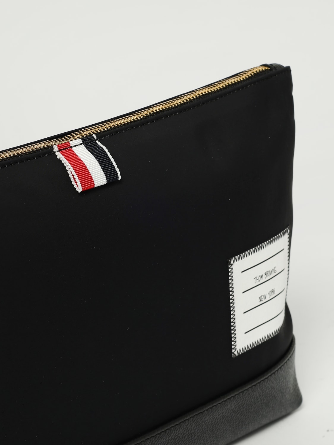 THOM BROWNE 公文包: 手袋 男士 Thom Browne, 黑色 - Img 4