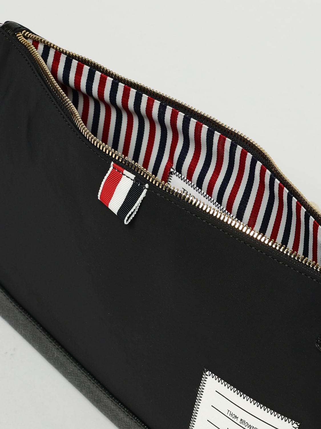 THOM BROWNE 公文包: 手袋 男士 Thom Browne, 黑色 - Img 5