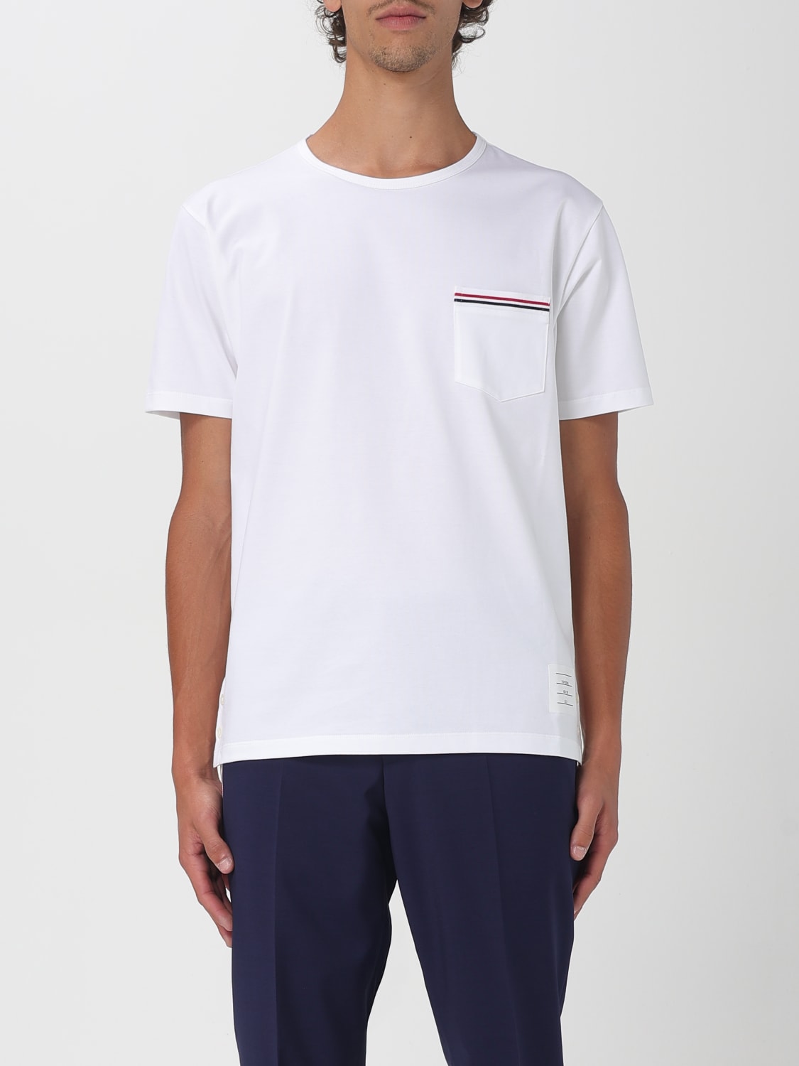 THOM BROWNE T-SHIRT: T-shirt men Thom Browne, White - Img 1