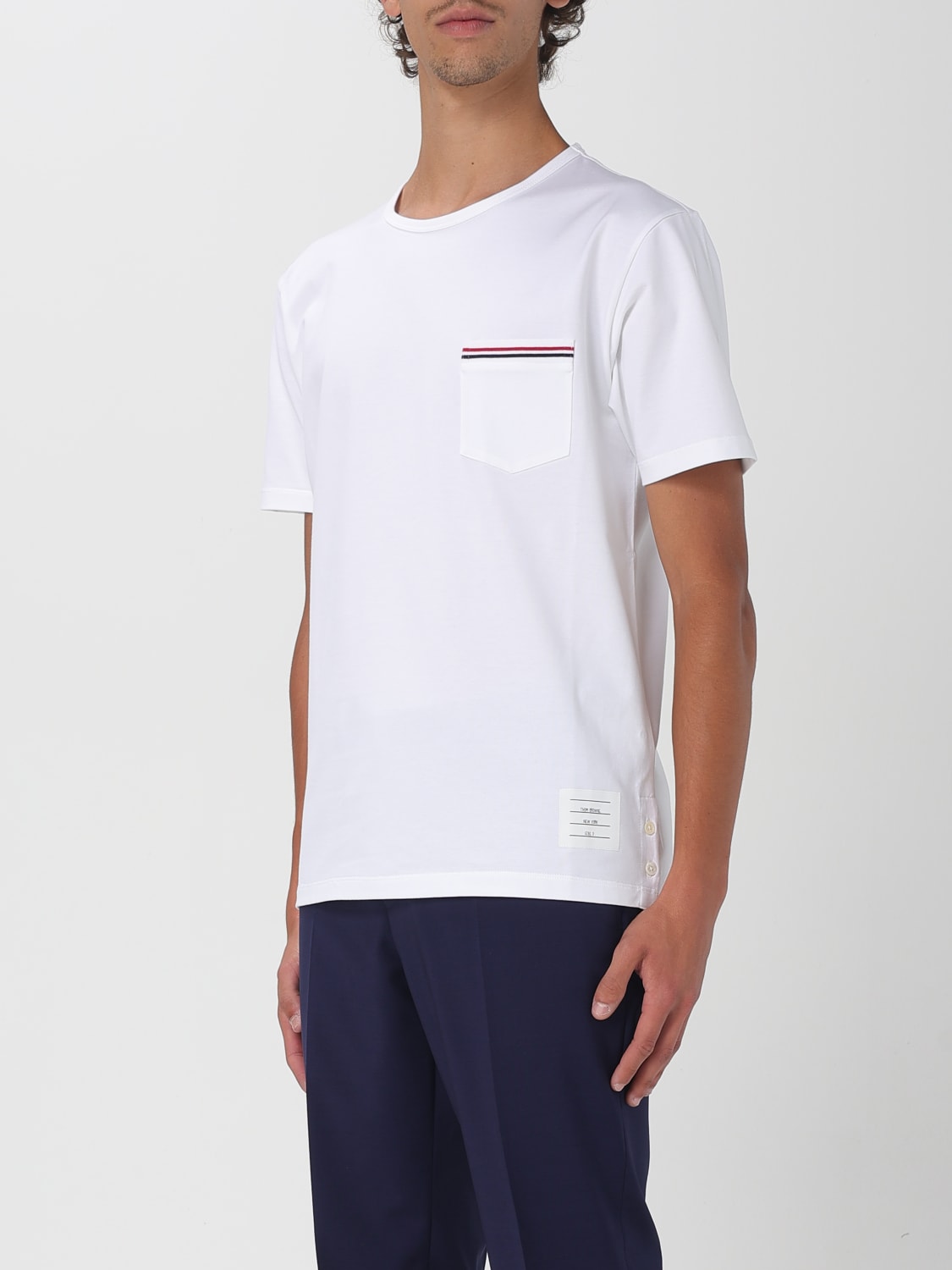 THOM BROWNE T-SHIRT: T-shirt men Thom Browne, White - Img 4