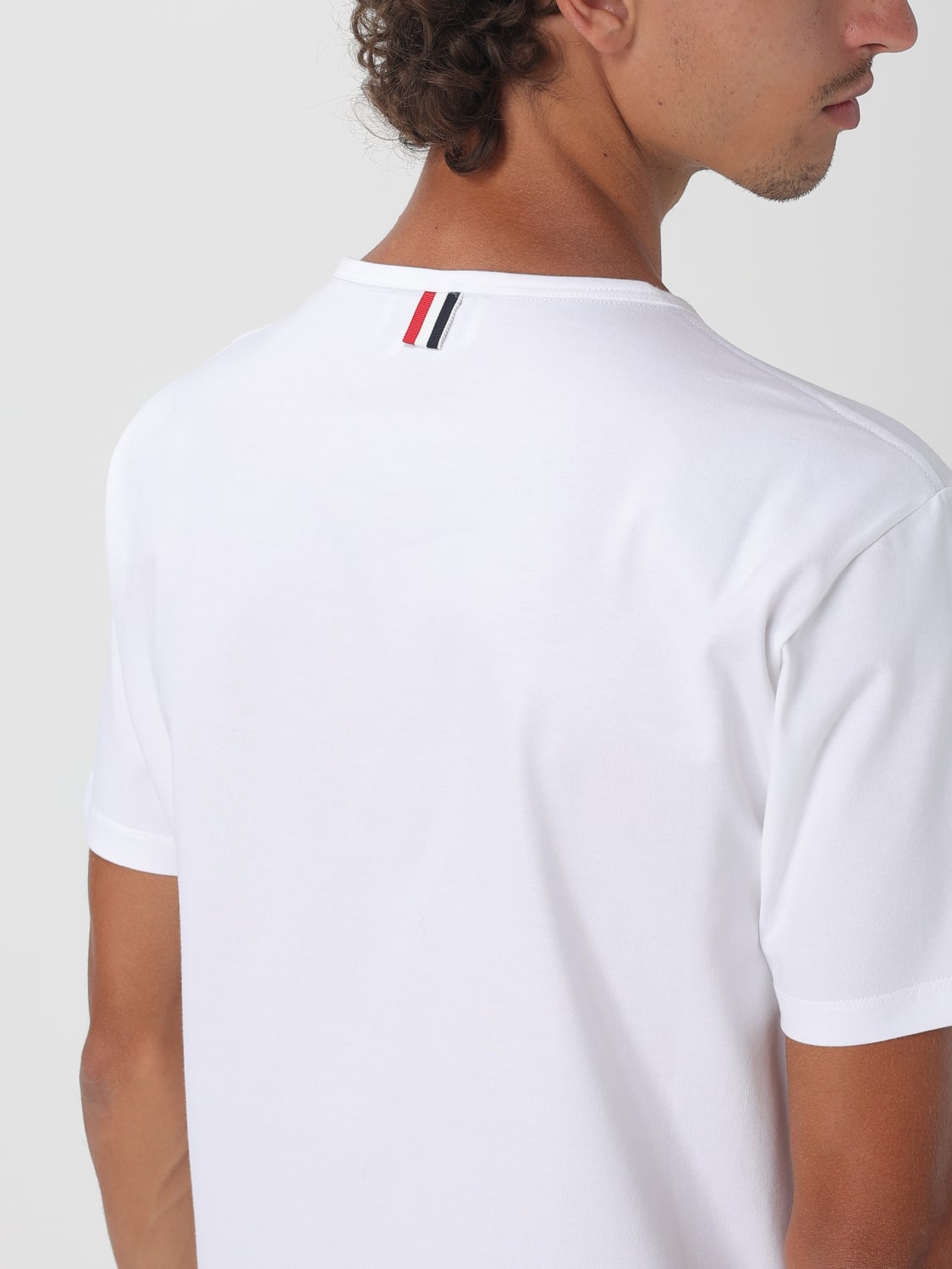 THOM BROWNE T-SHIRT: T-shirt men Thom Browne, White - Img 5
