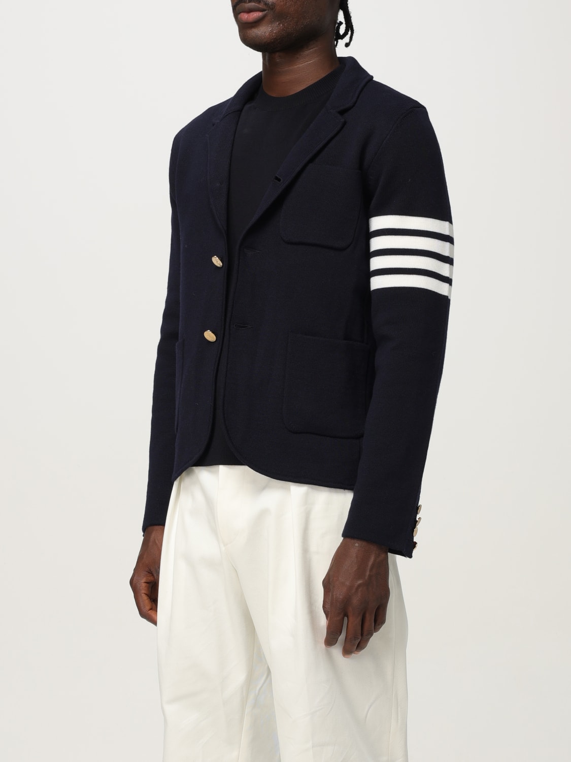 THOM BROWNE JACKE: Blazer herren Thom Browne, Navy - Img 4