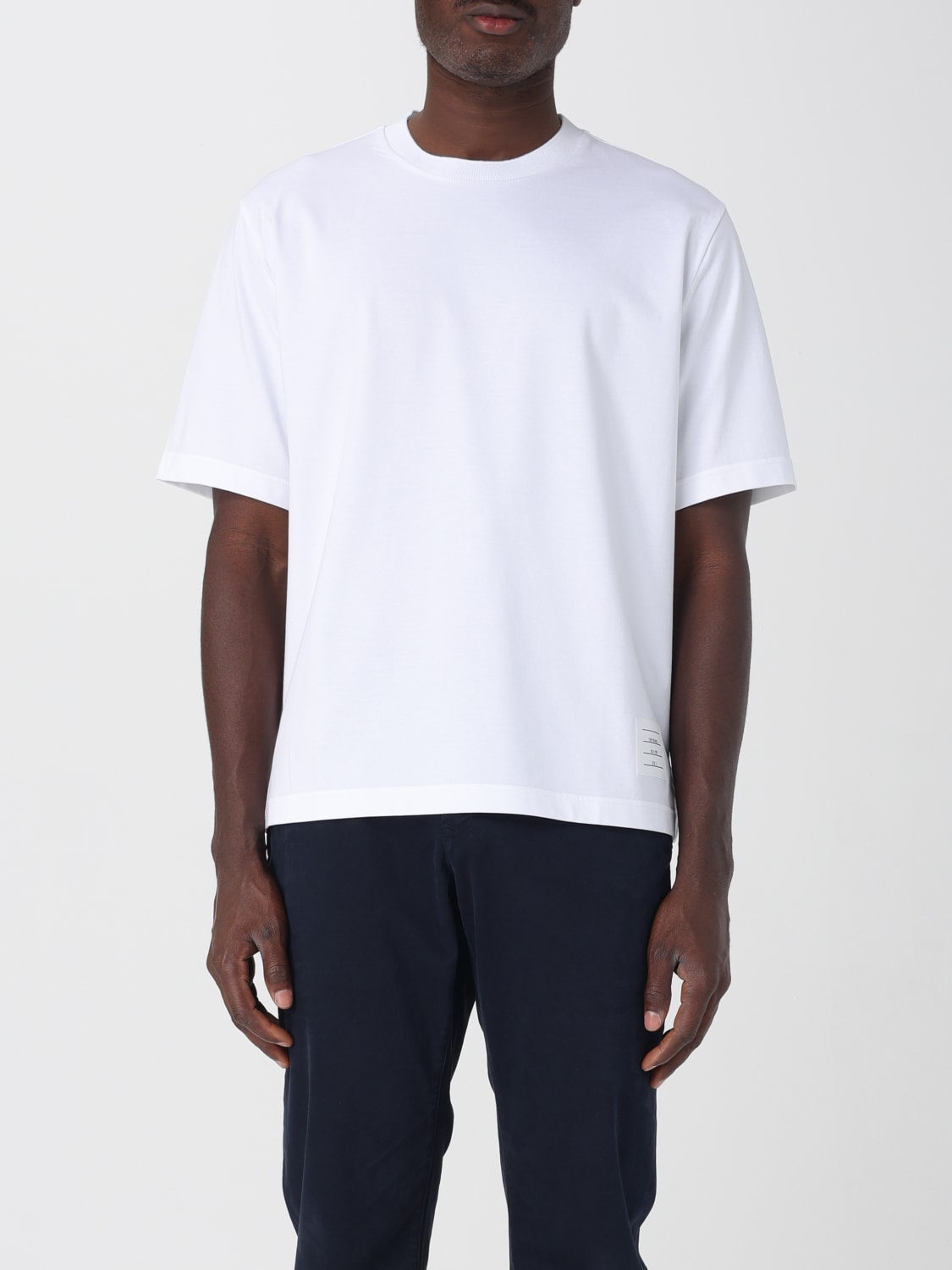 THOM BROWNE T-SHIRT: T-shirt men Thom Browne, White - Img 1