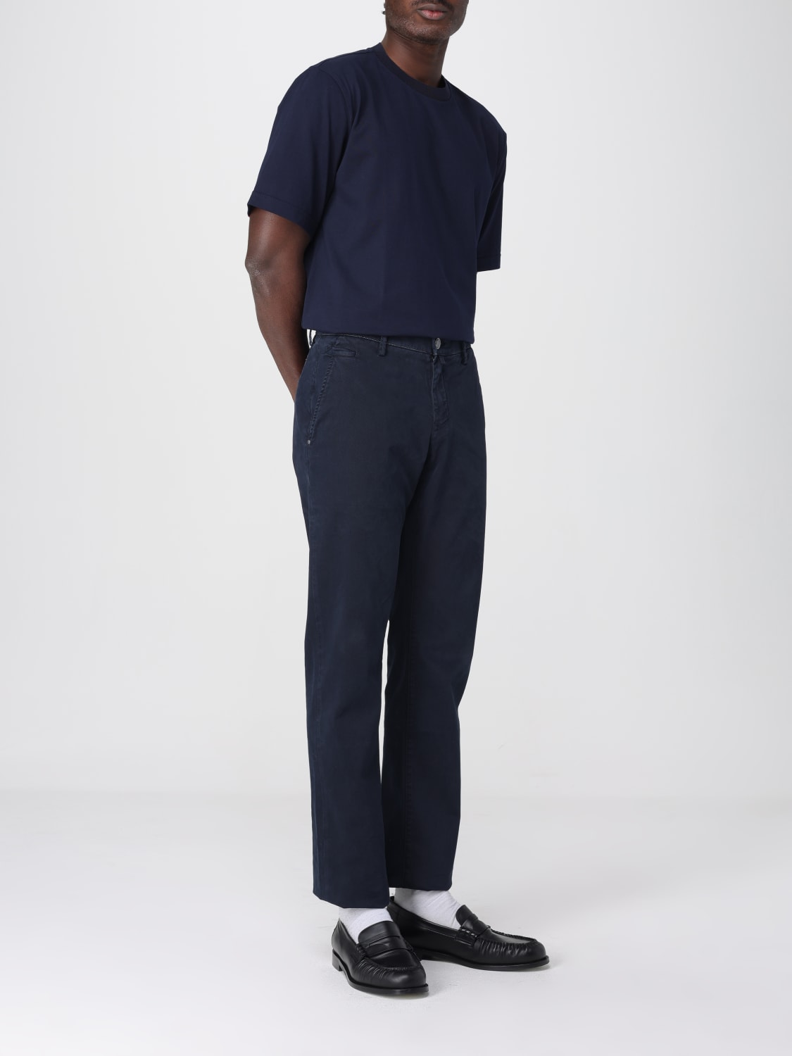 THOM BROWNE T-SHIRT: T-shirt men Thom Browne, Navy - Img 2