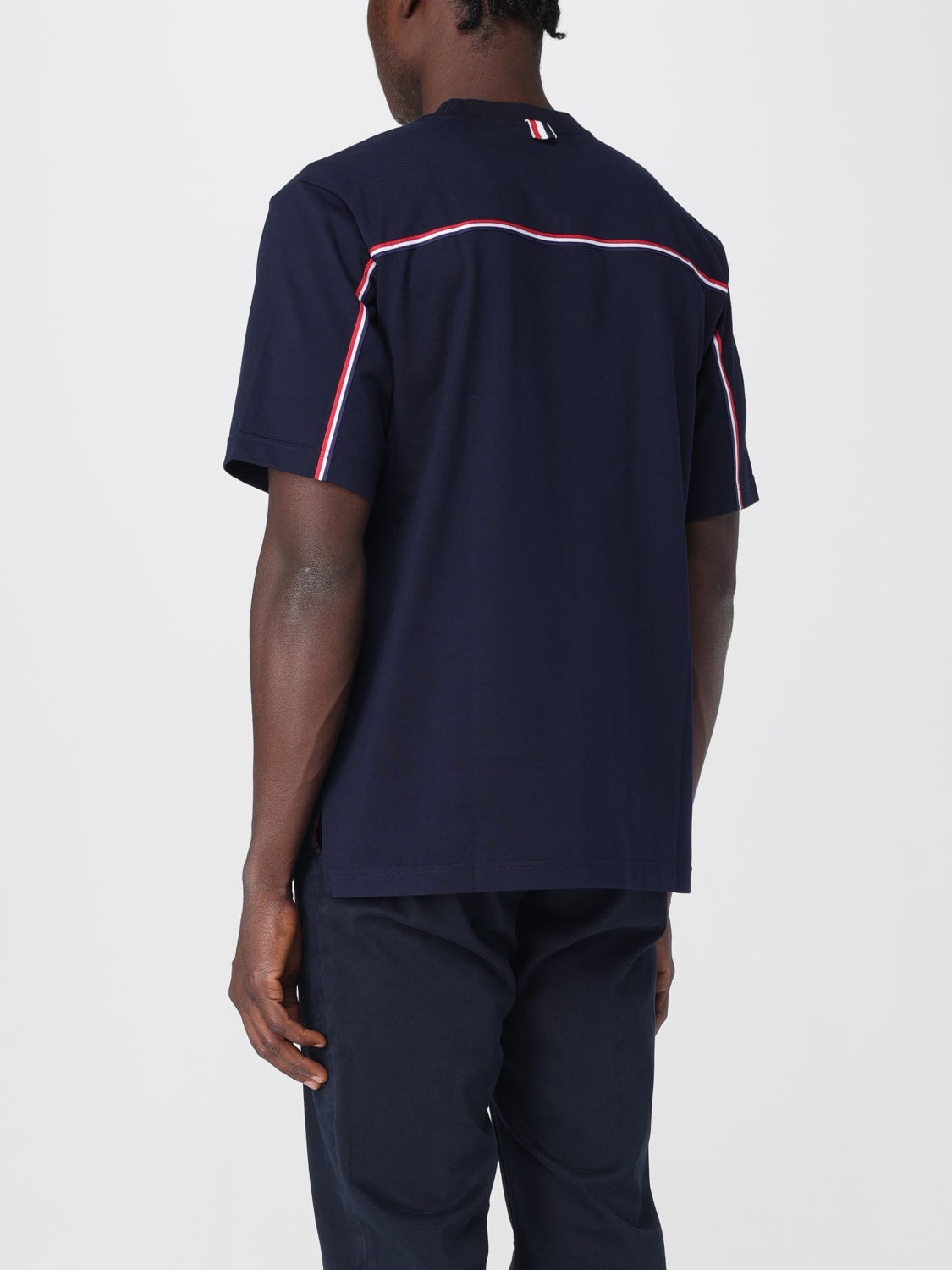 THOM BROWNE T-SHIRT: T-shirt men Thom Browne, Navy - Img 3