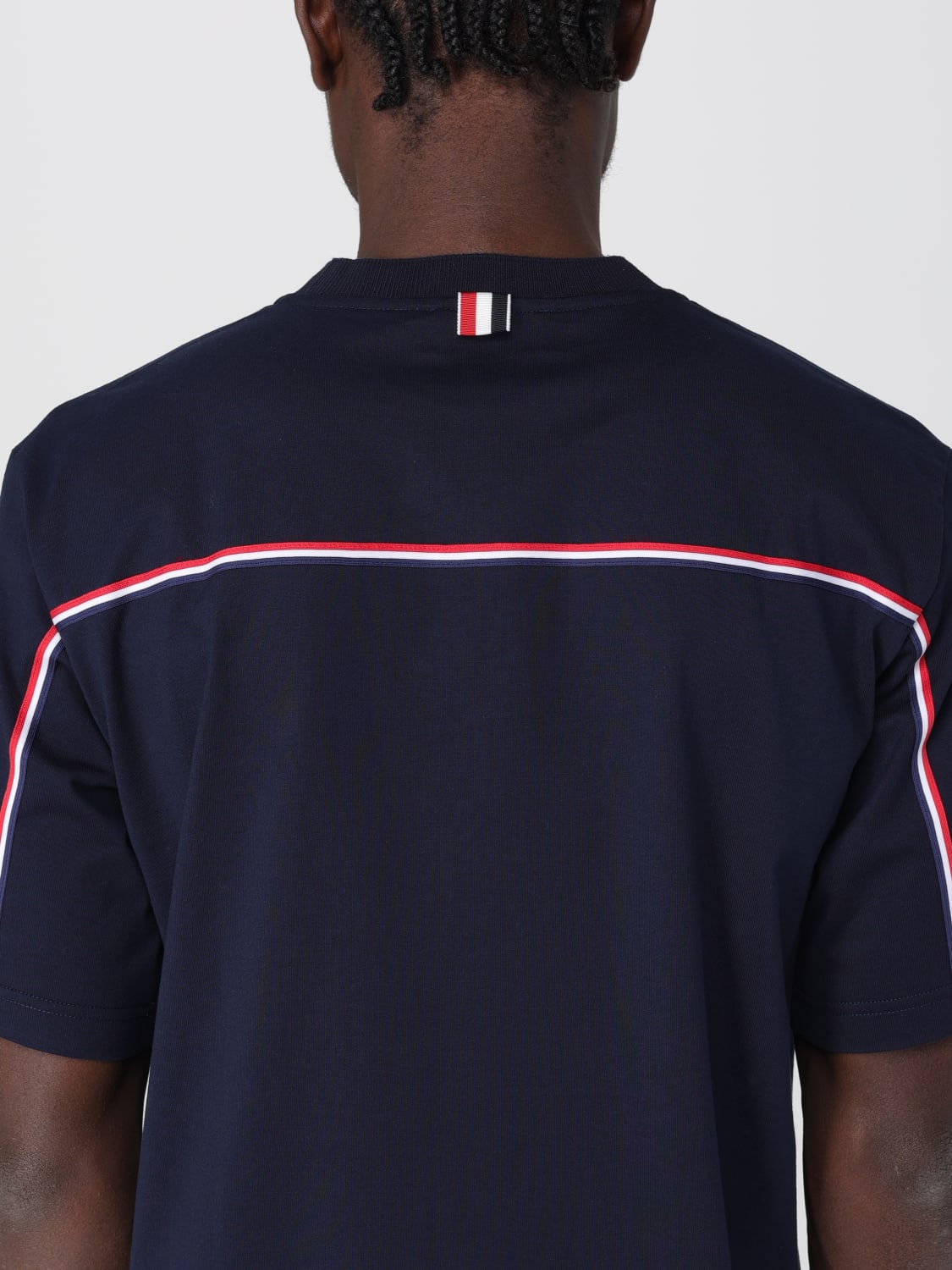 THOM BROWNE T-SHIRT: T-shirt men Thom Browne, Navy - Img 5