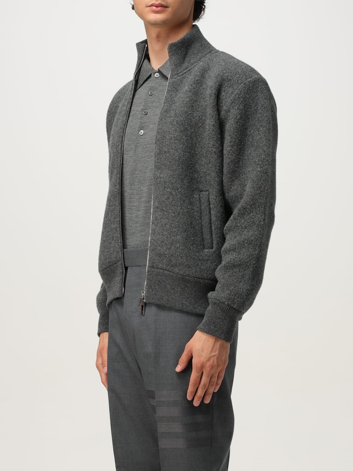 THOM BROWNE JACKET: Jacket men Thom Browne, Grey - Img 4