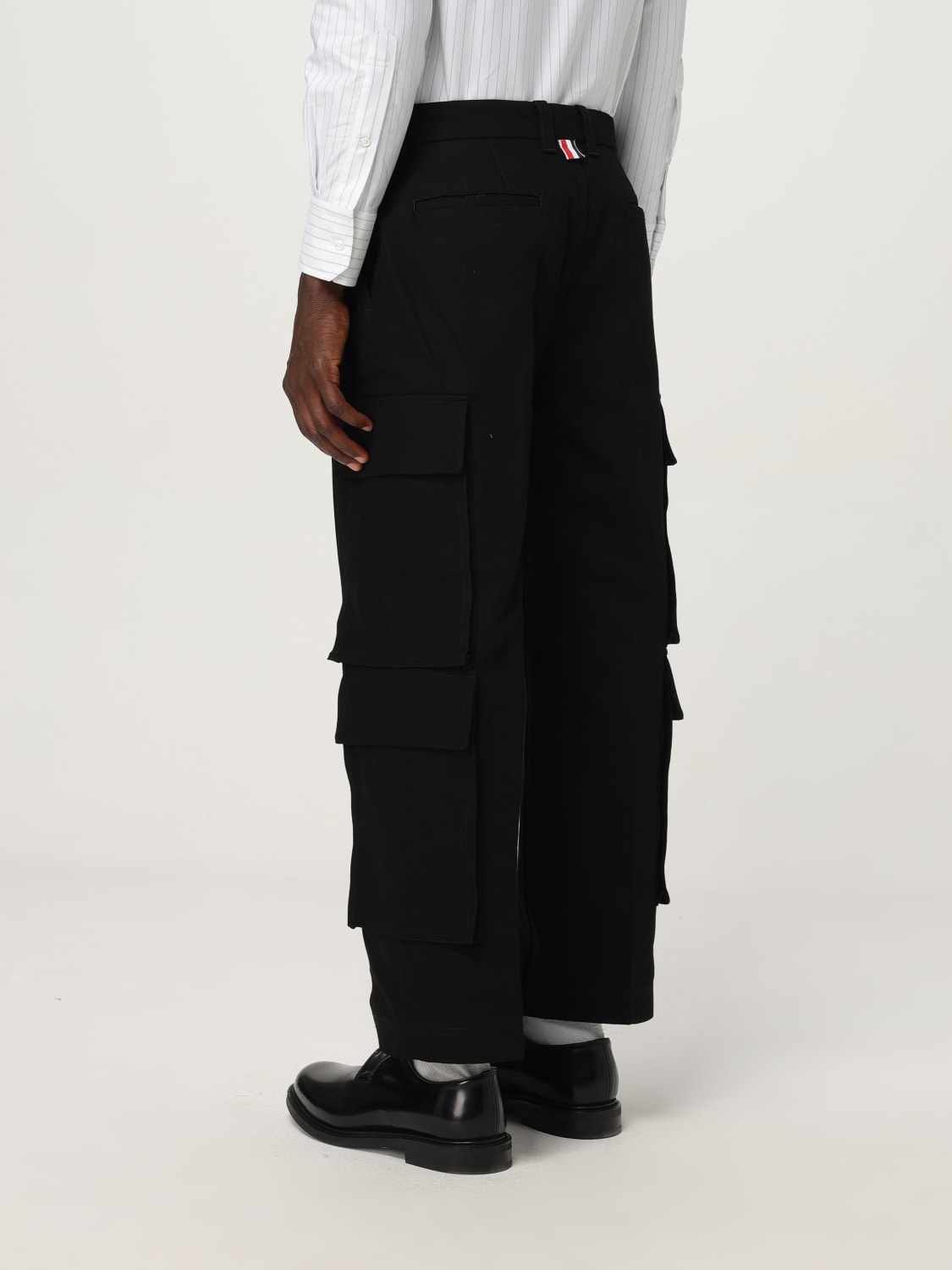 THOM BROWNE PANTS: Pants men Thom Browne, Black - Img 3
