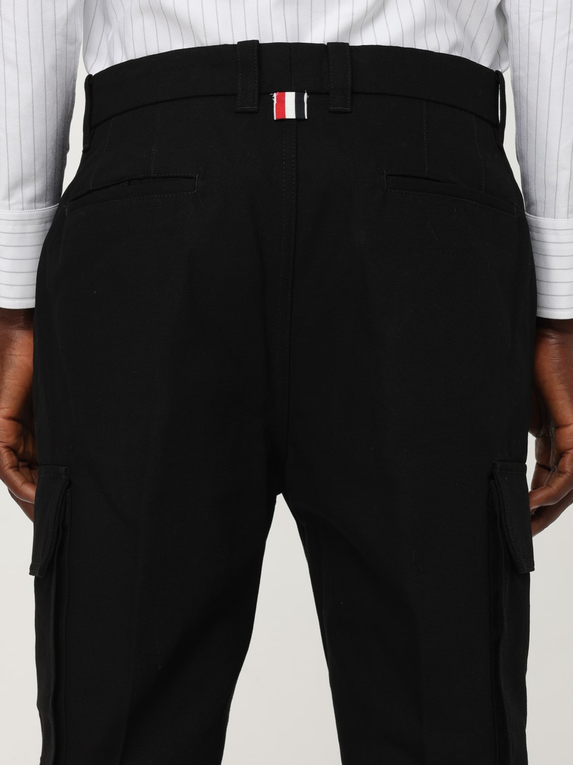 THOM BROWNE PANTS: Pants men Thom Browne, Black - Img 5