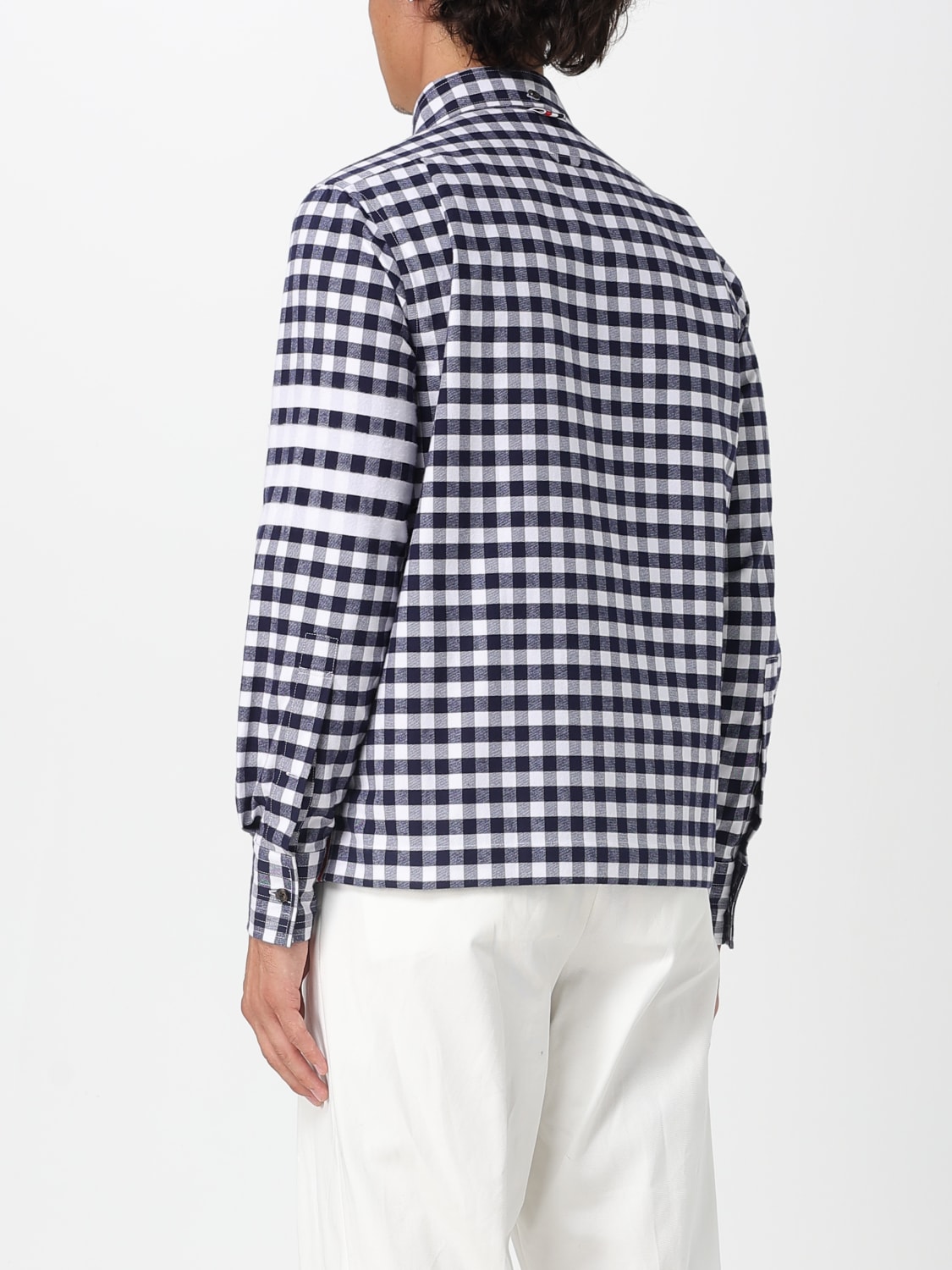 THOM BROWNE SHIRT: Shirt men Thom Browne, Navy - Img 3