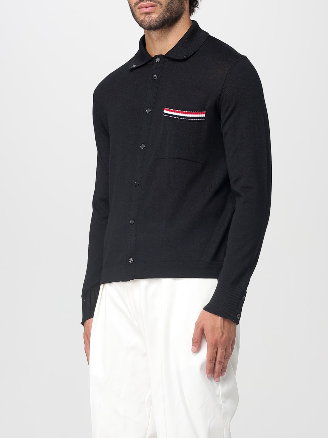 THOM BROWNE PULLOVER: Hemd herren Thom Browne, Schwarz - Img 4