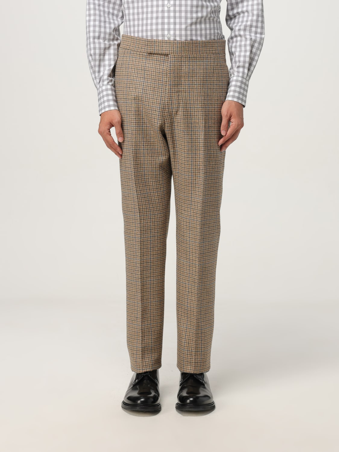 THOM BROWNE PANTS: Pants men Thom Browne, Beige - Img 1