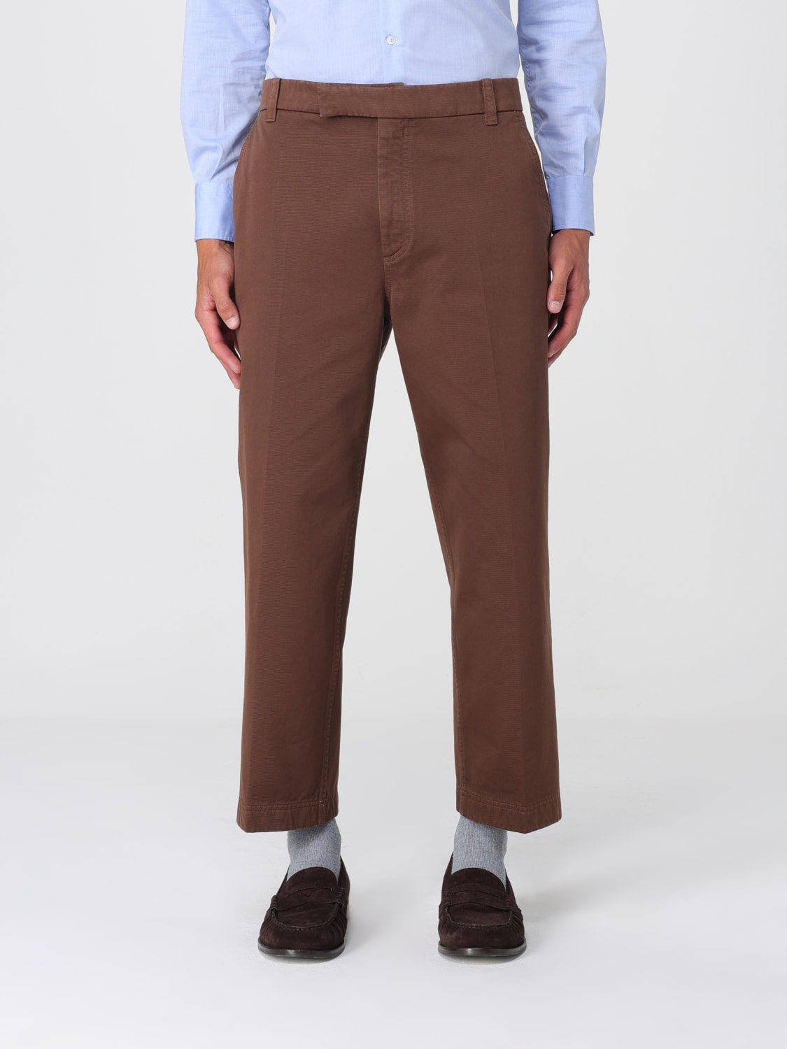 THOM BROWNE PANTS: Pants men Thom Browne, Brown - Img 1