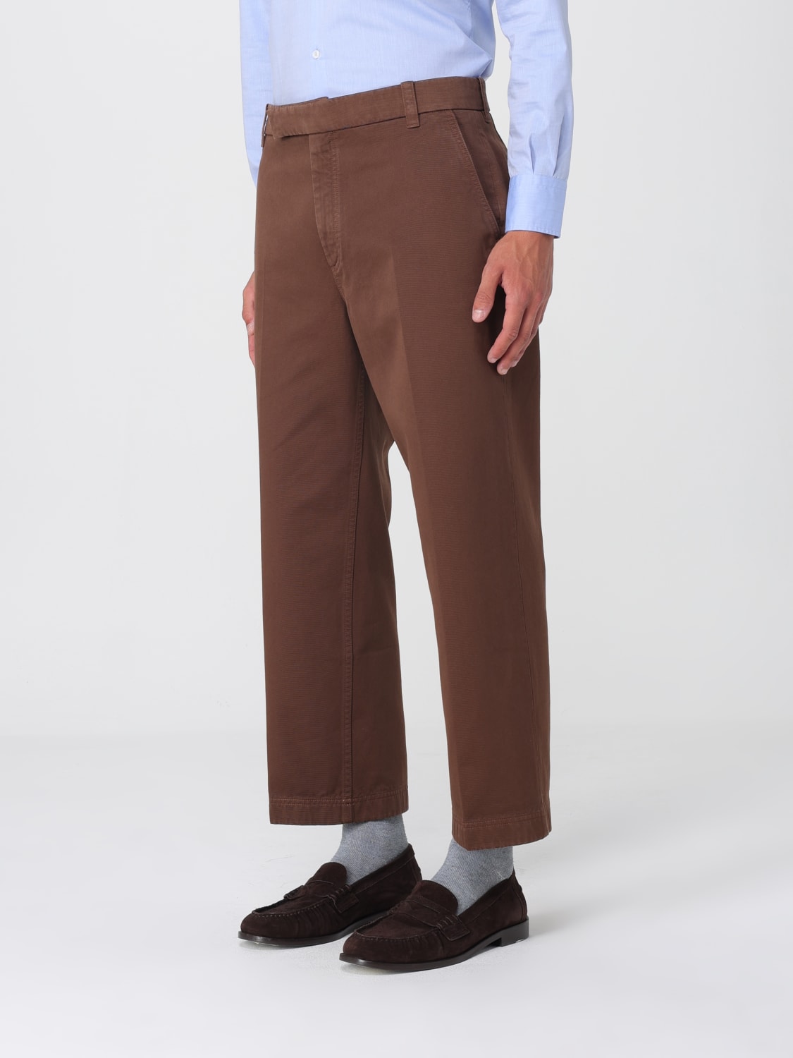 THOM BROWNE PANTS: Pants men Thom Browne, Brown - Img 4