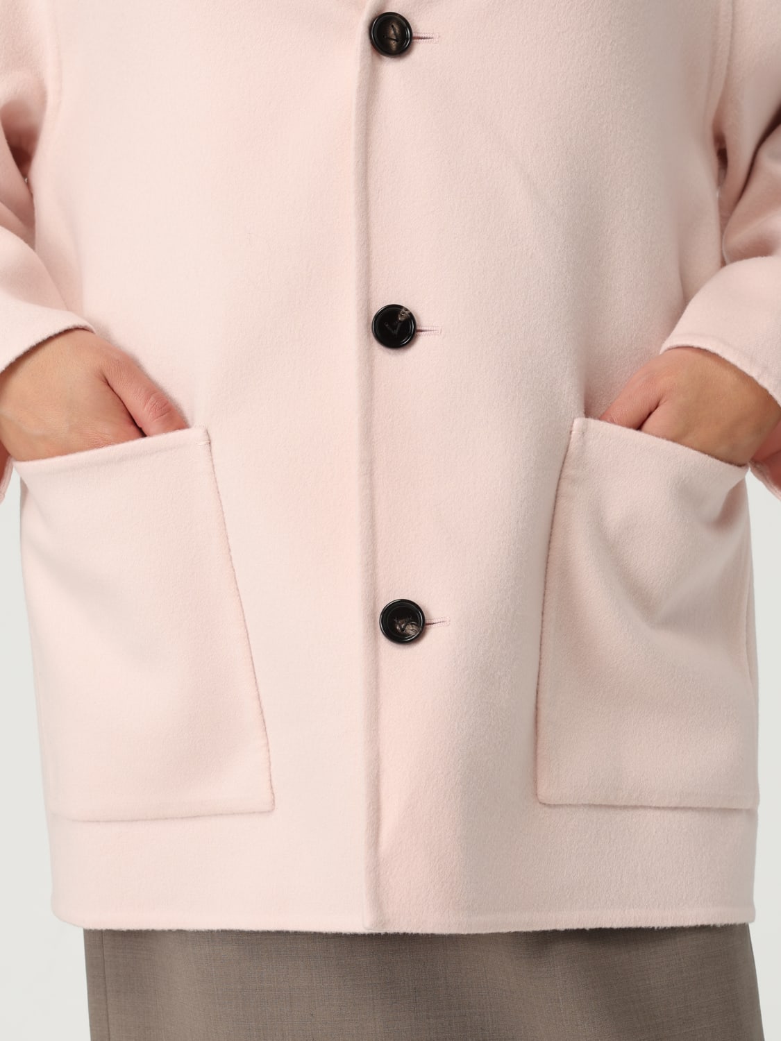 BOTTEGA VENETA CHAQUETA: Jersey mujer Bottega Veneta, Rosa - Img 4