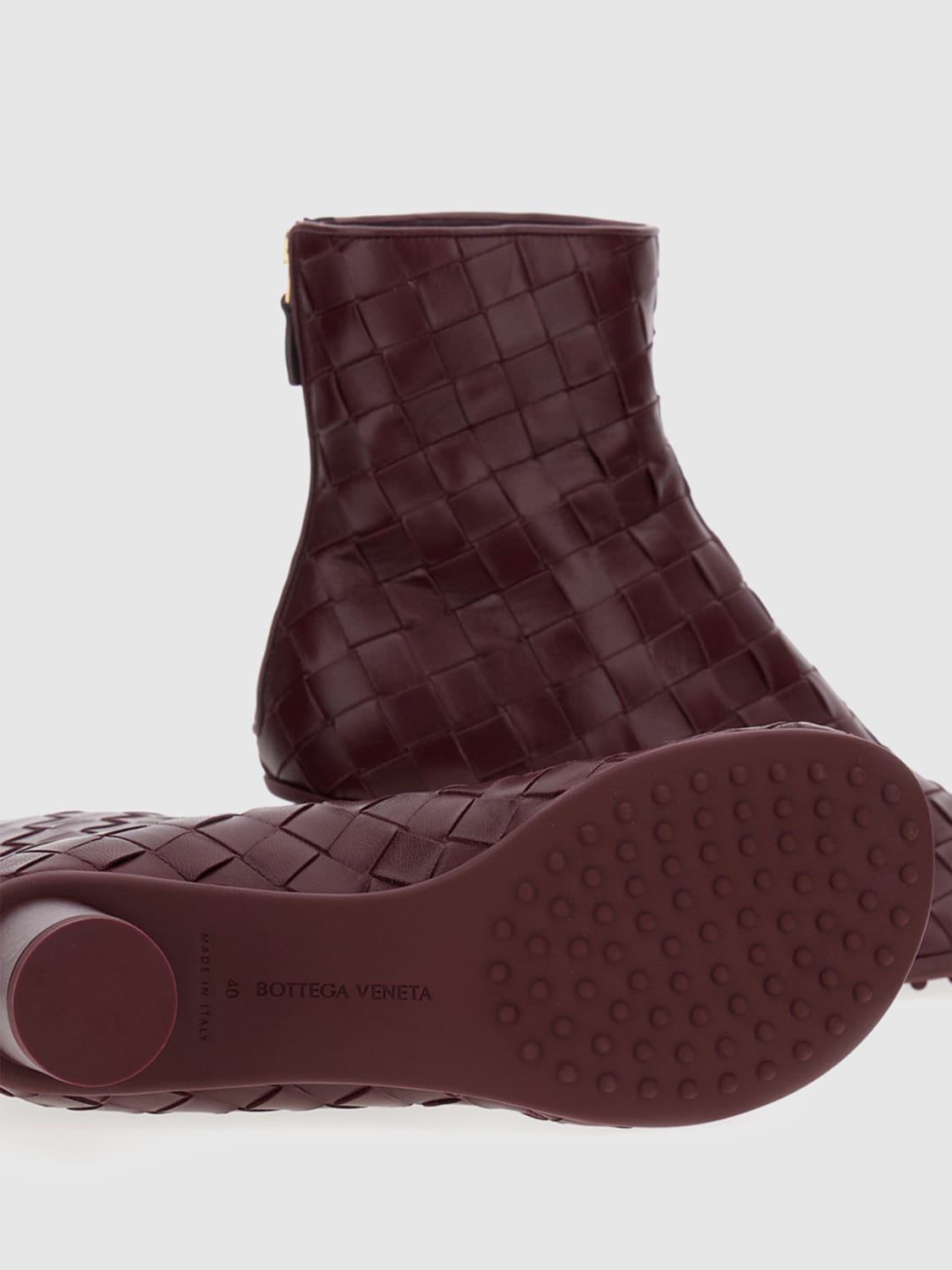 BOTTEGA VENETA BOOTS: Shoes woman Bottega Veneta, Brown - Img 4